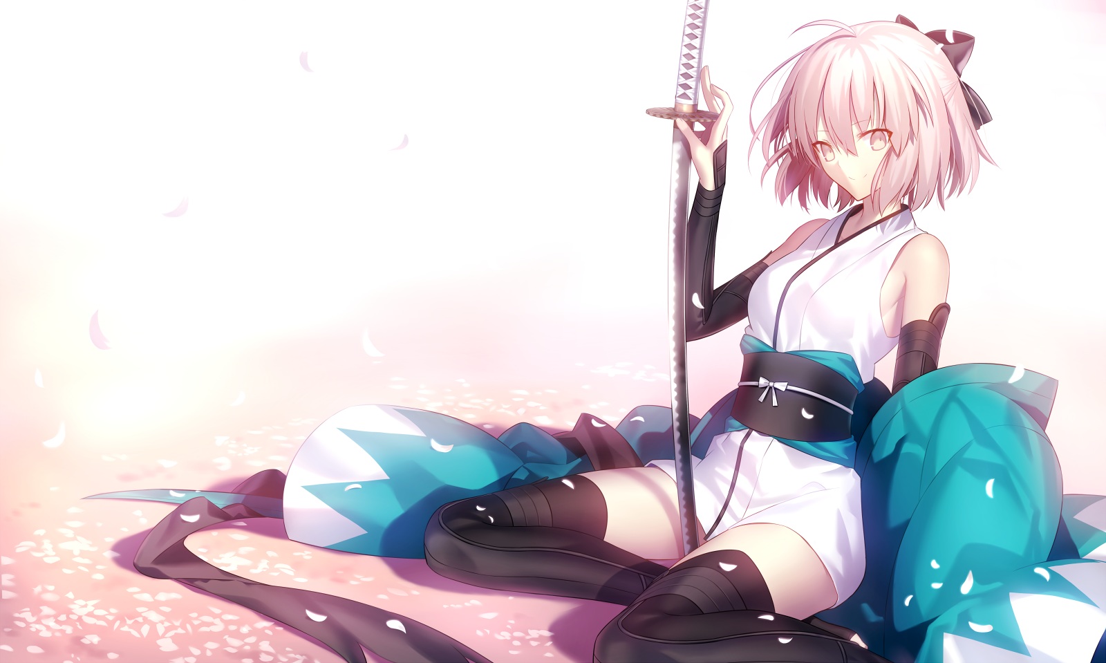 Sakura Saber from Fate/Grand Order HD Wallpaper