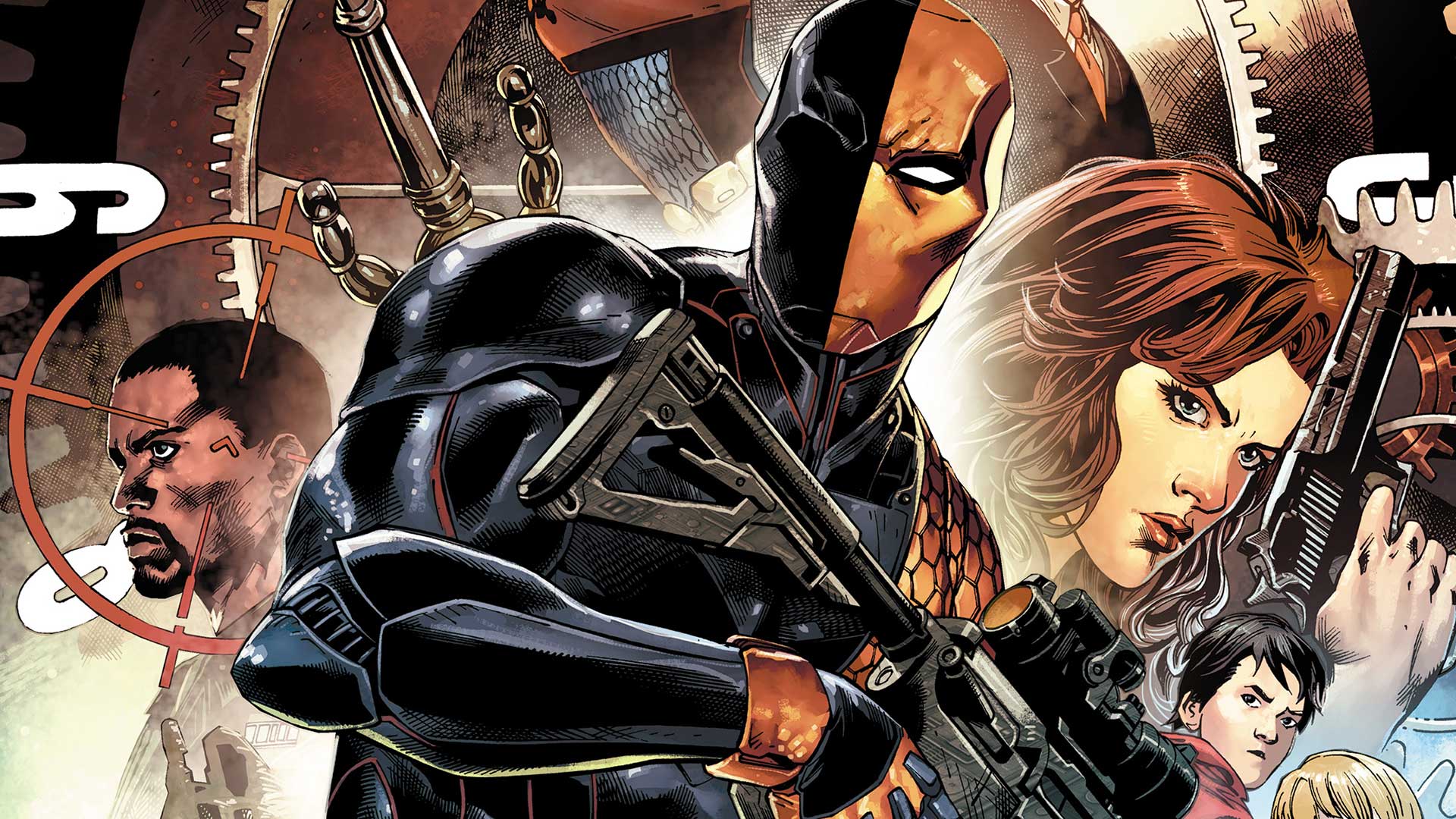 Deathstroke from DC Comics HD Wallpaper