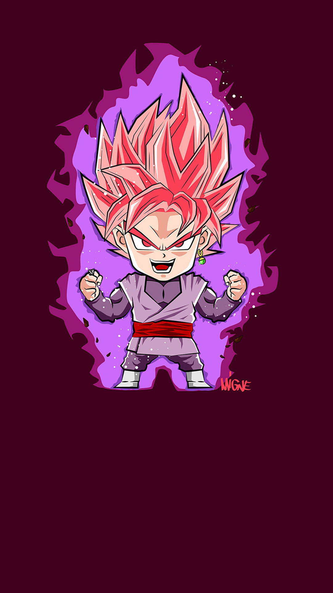 Goku Black Rose from Dragon Ball Super HD Wallpaper