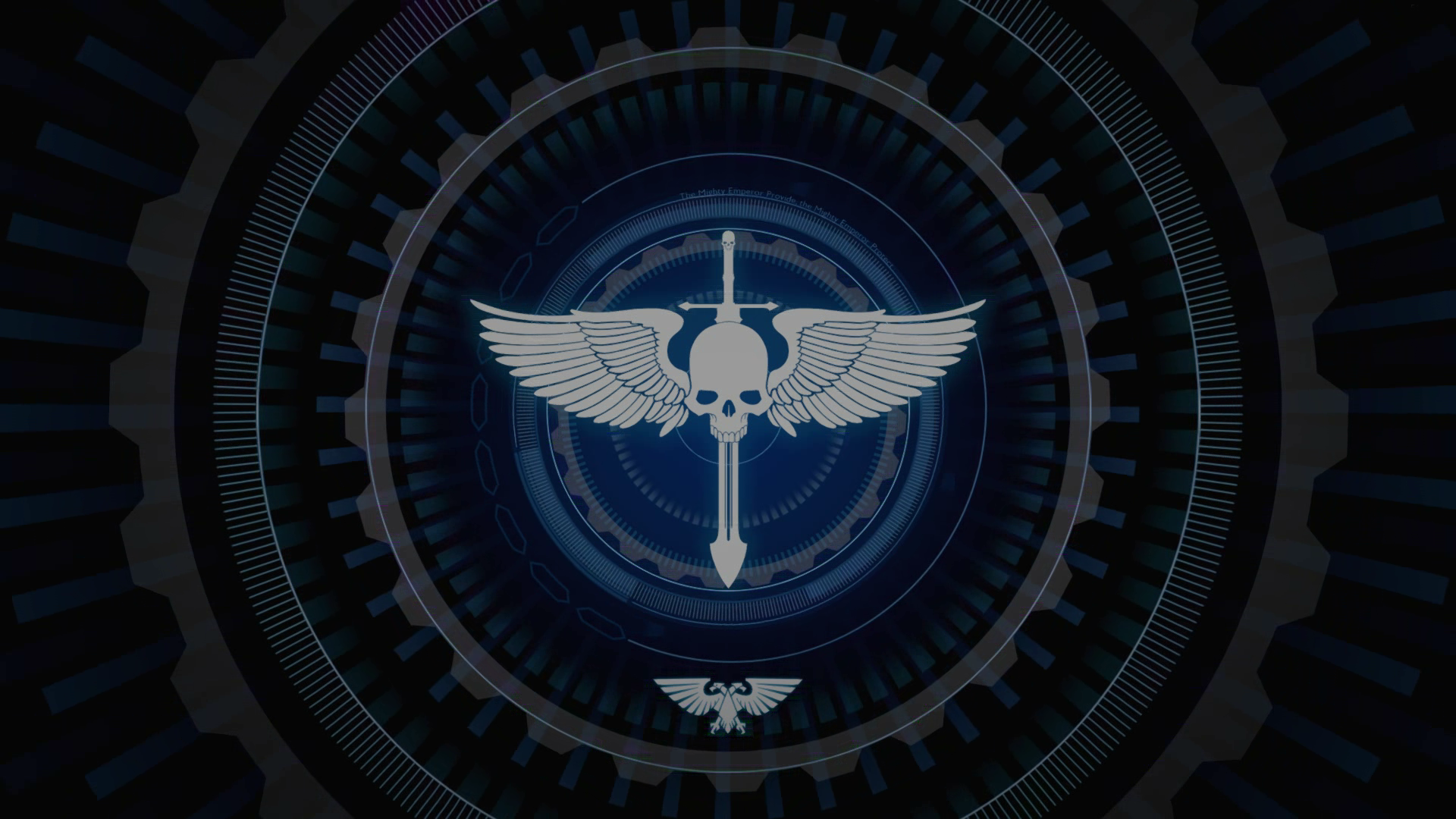 Warhammer Space Hulk: Deathwing Emblem HD Wallpaper