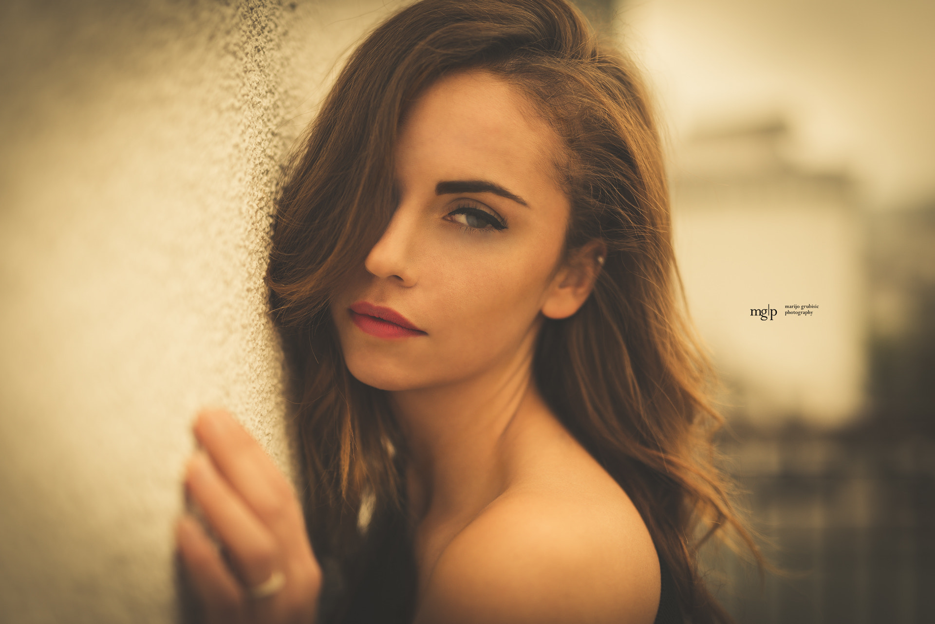 Portrait of a woman by Marijo Grubisic HD Wallpaper