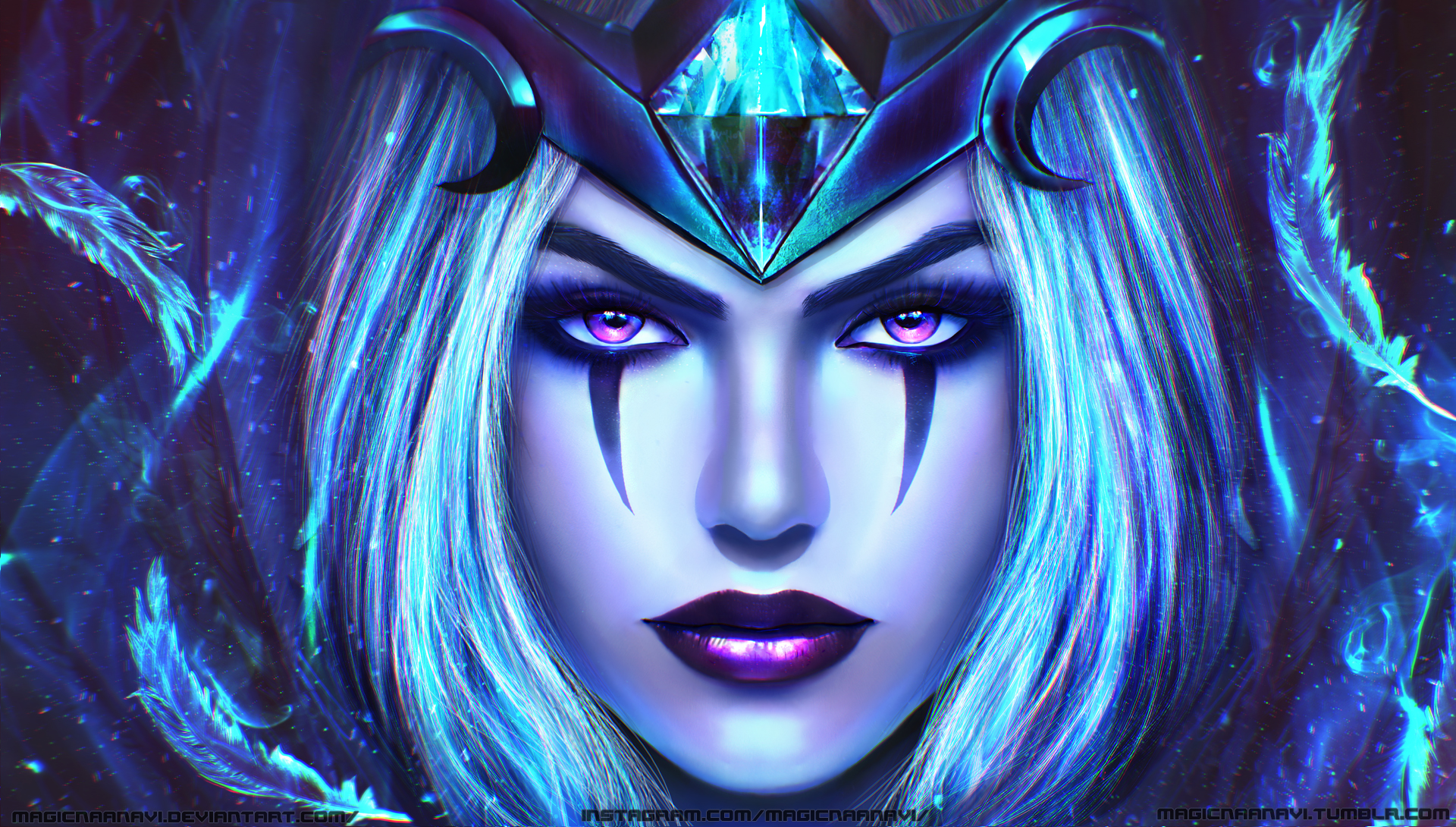 LeBlanc from League of Legends Fan Art HD Wallpaper