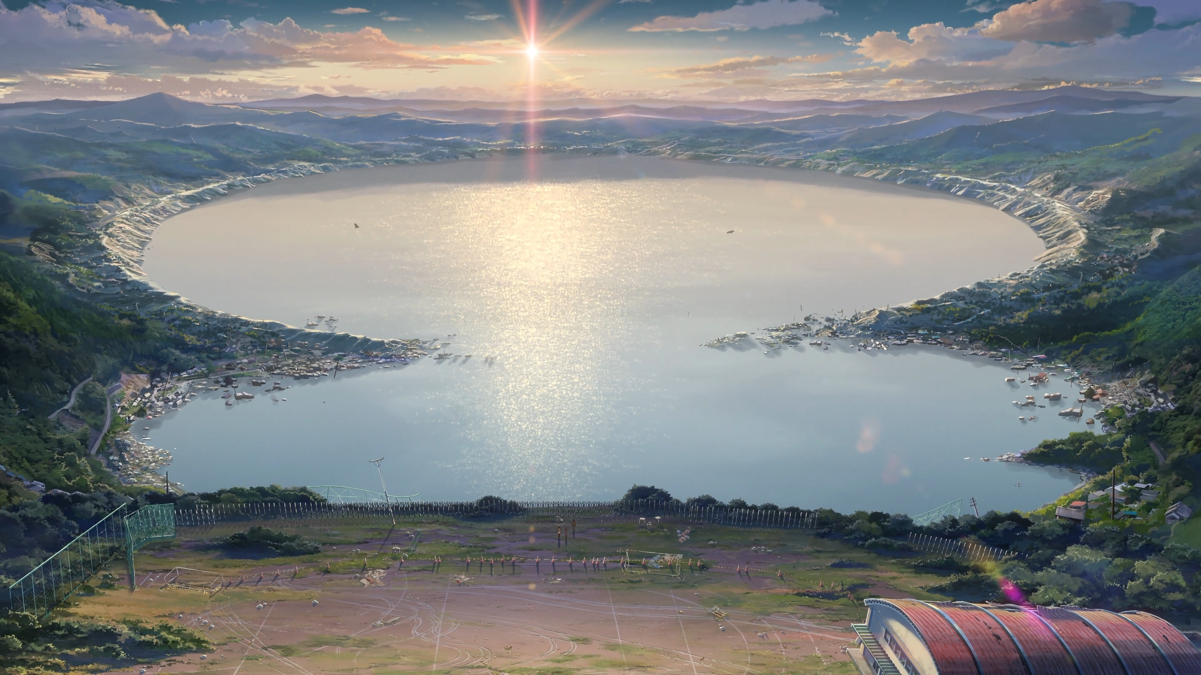 Kimi no Na Wa. anime landscape HD Wallpaper