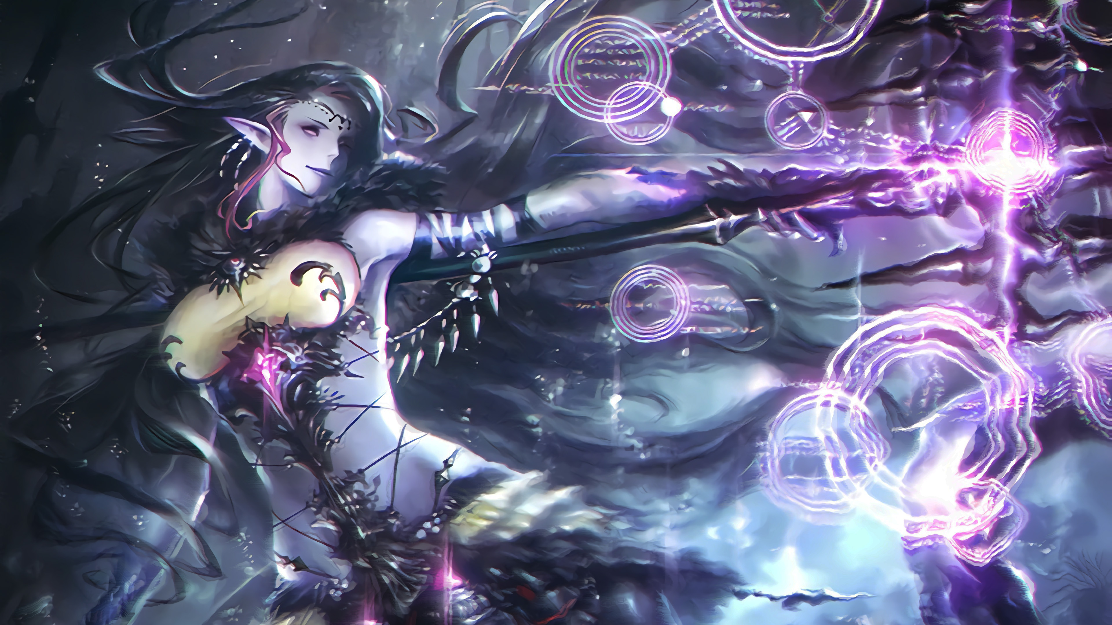 Queen of the Dread Sea from Shadowverse HD Wallpaper