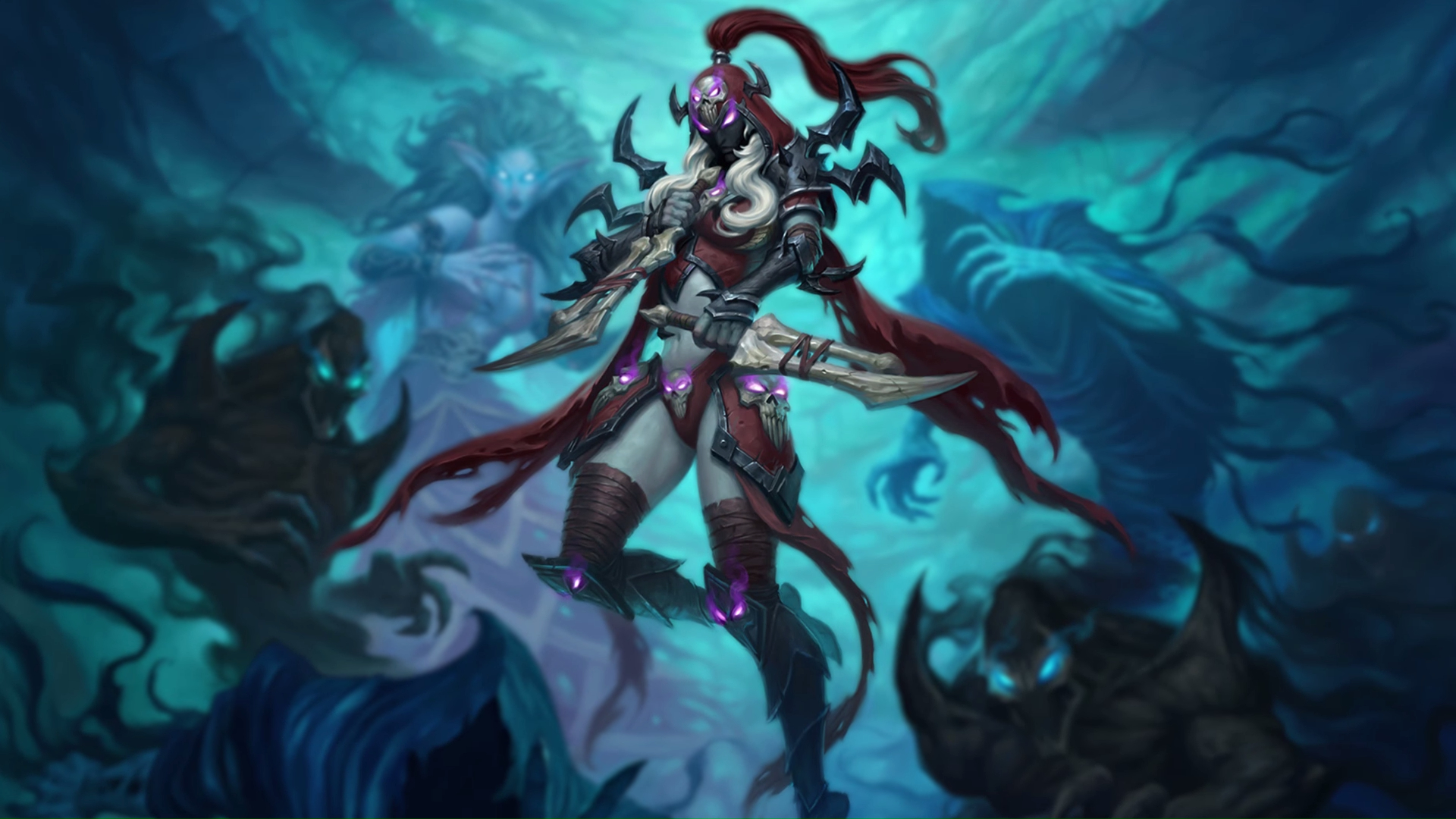 Sylvanas Windrunner from Hearthstone HD Wallpaper