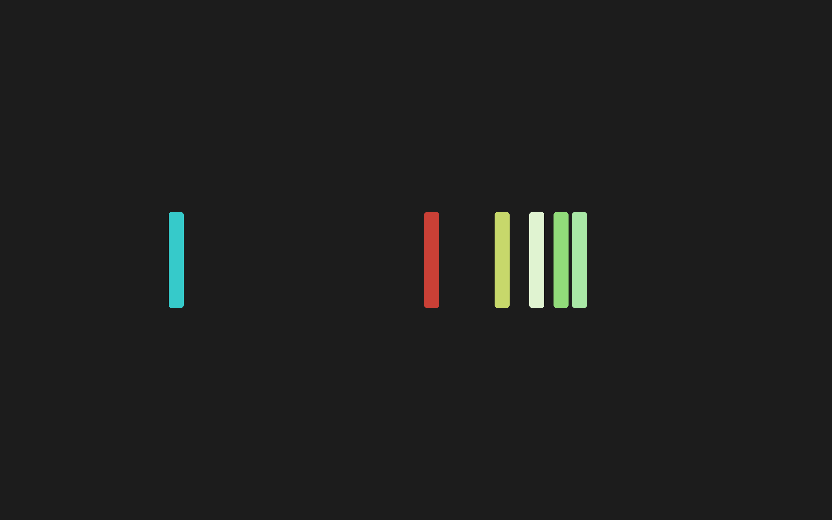Minimalist abstract art with colored vertical lines HD Wallpaper