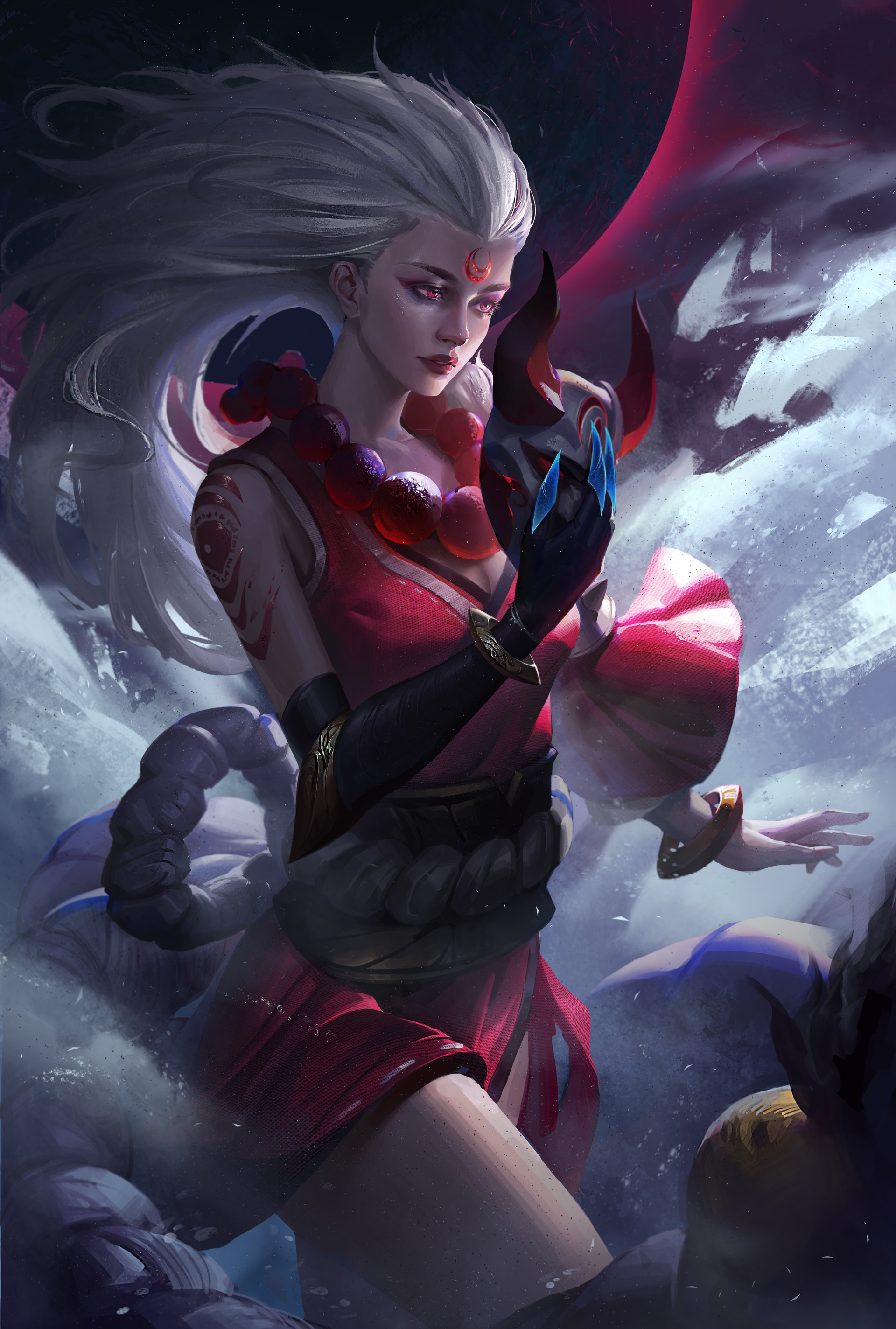 Diana from League of Legends HD Wallpaper