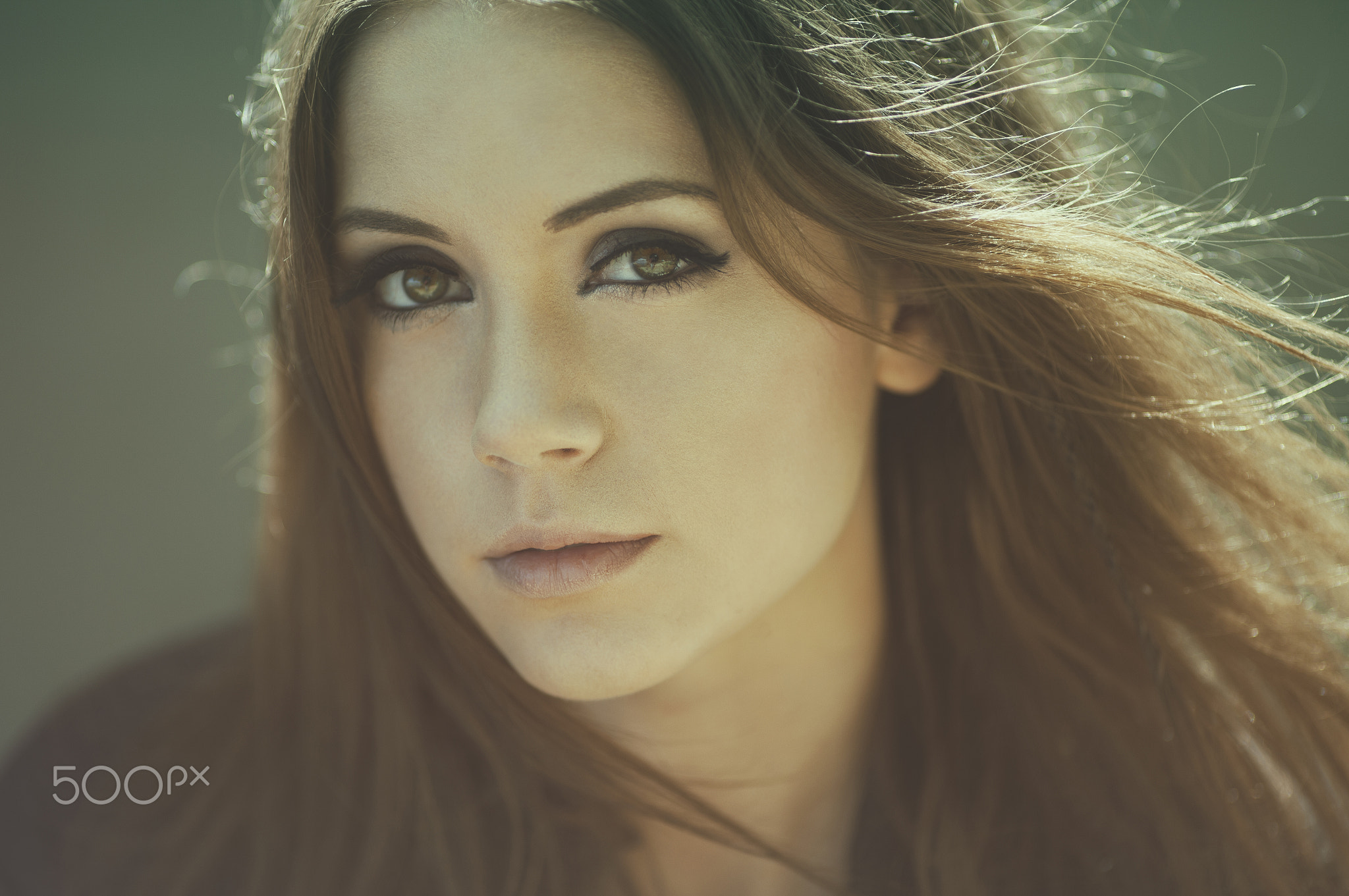 Portrait of Ksenia Kokoreva HD Wallpaper