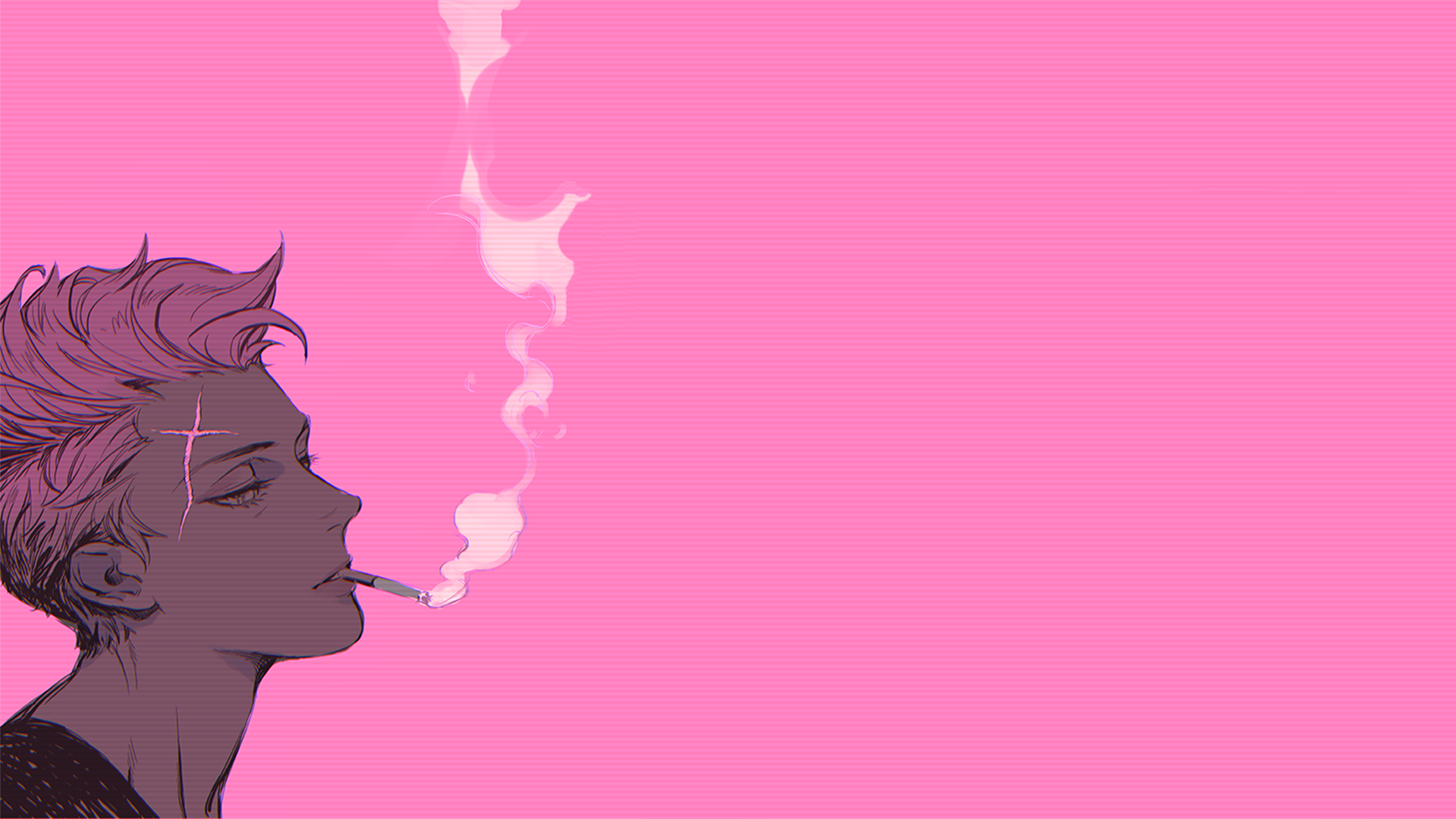 Aleksandra Zaryanova from Overwatch smoking HD Wallpaper