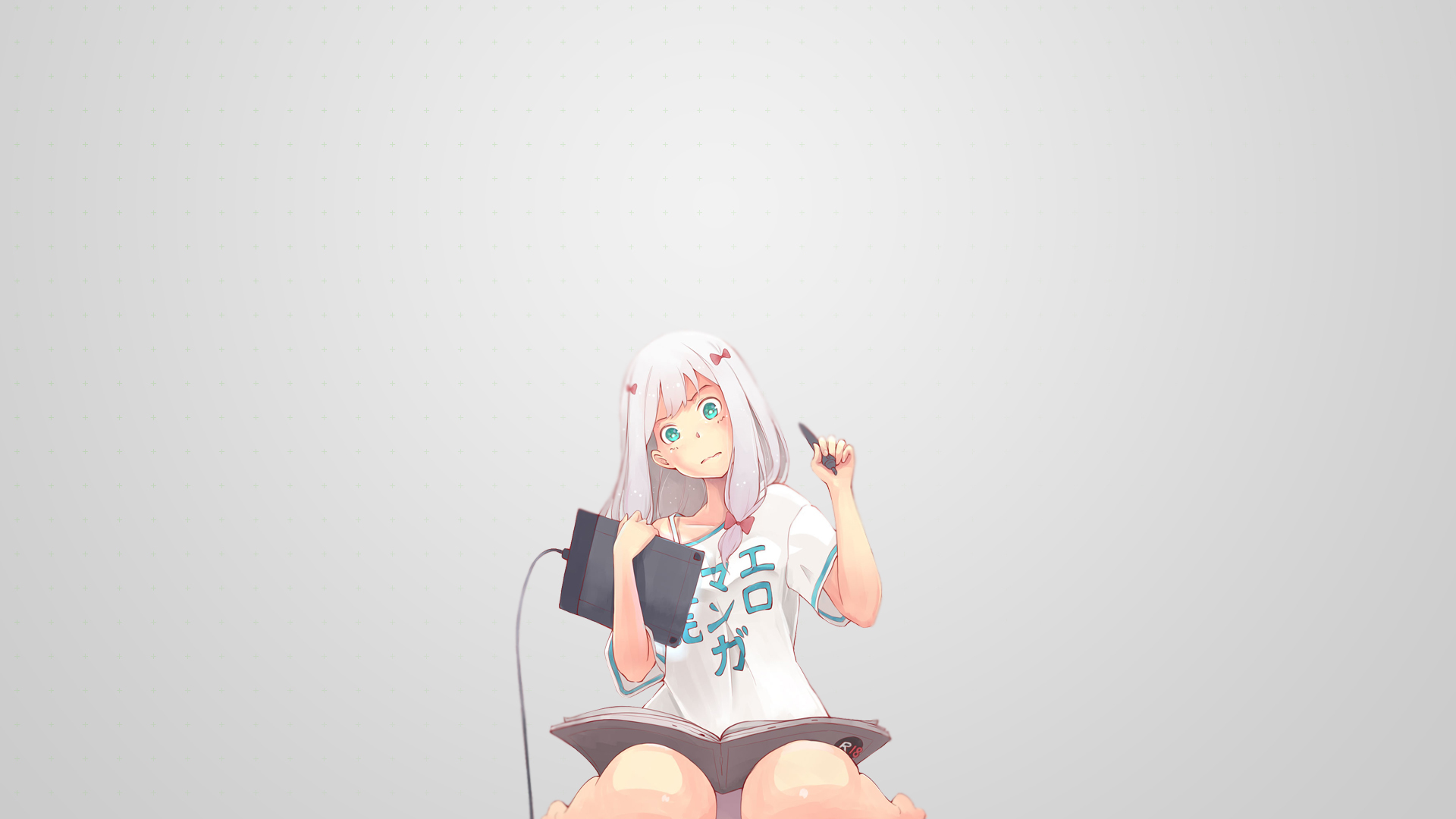 Izumi Sagiri from Eromanga-sensei drawing HD Wallpaper