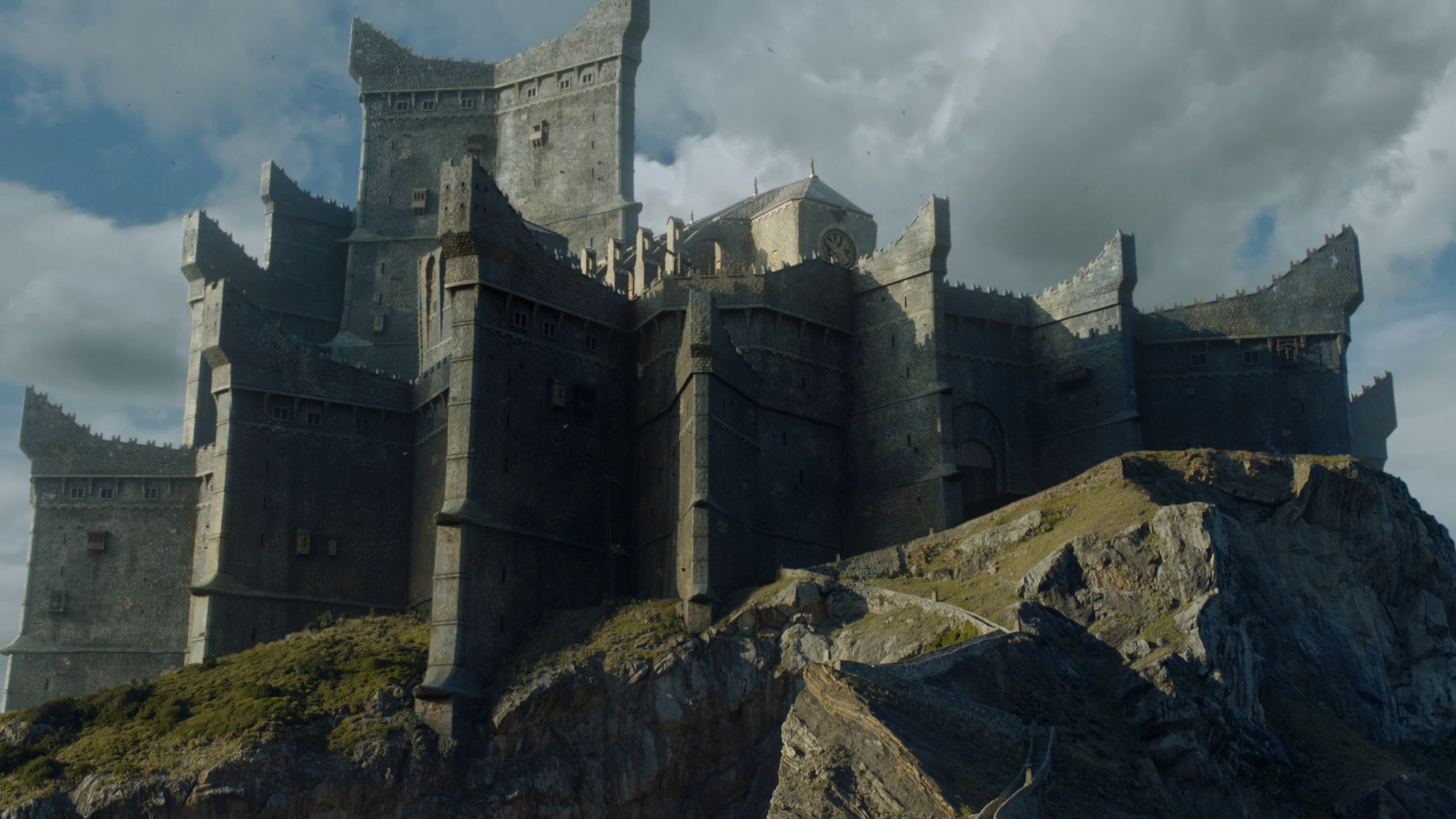 Dragonstone Castle from Game of Thrones HD Wallpaper