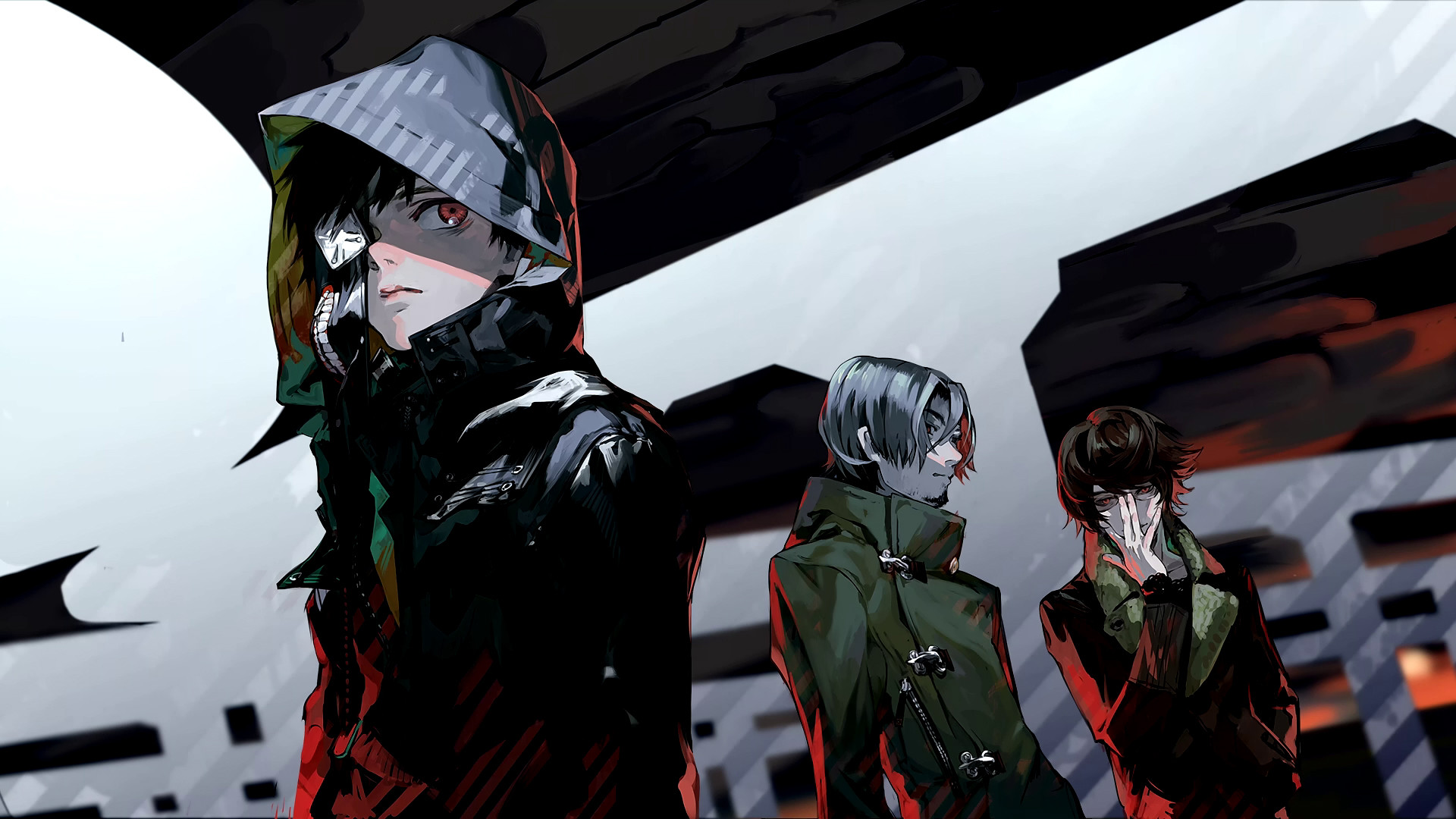 anime, Kaneki Ken, Tokyo Ghoul HD Wallpaper