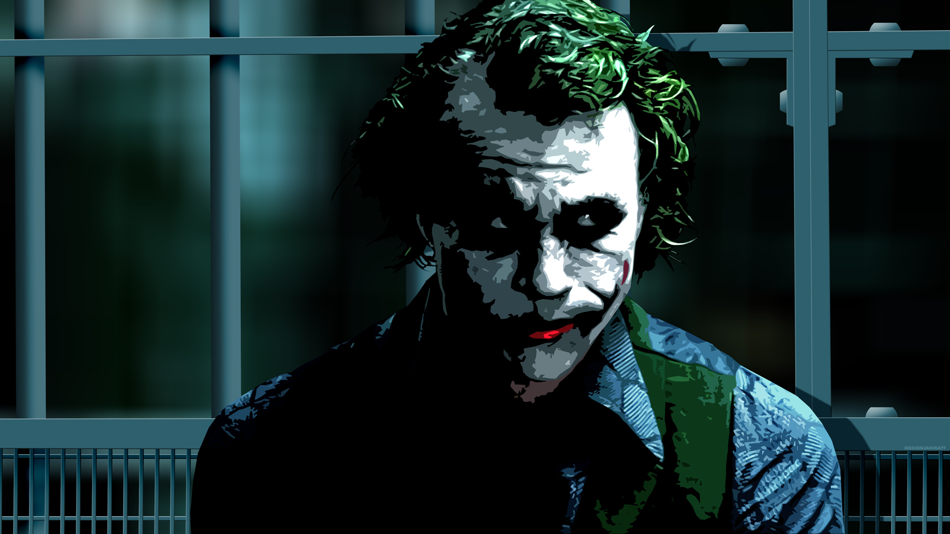 The Joker from The Dark Knight HD Wallpaper