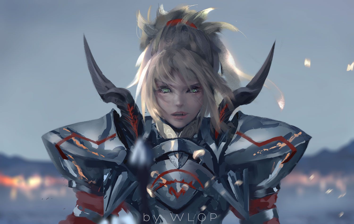 Mordred from Fate/Apocrypha by WLOP HD Wallpaper