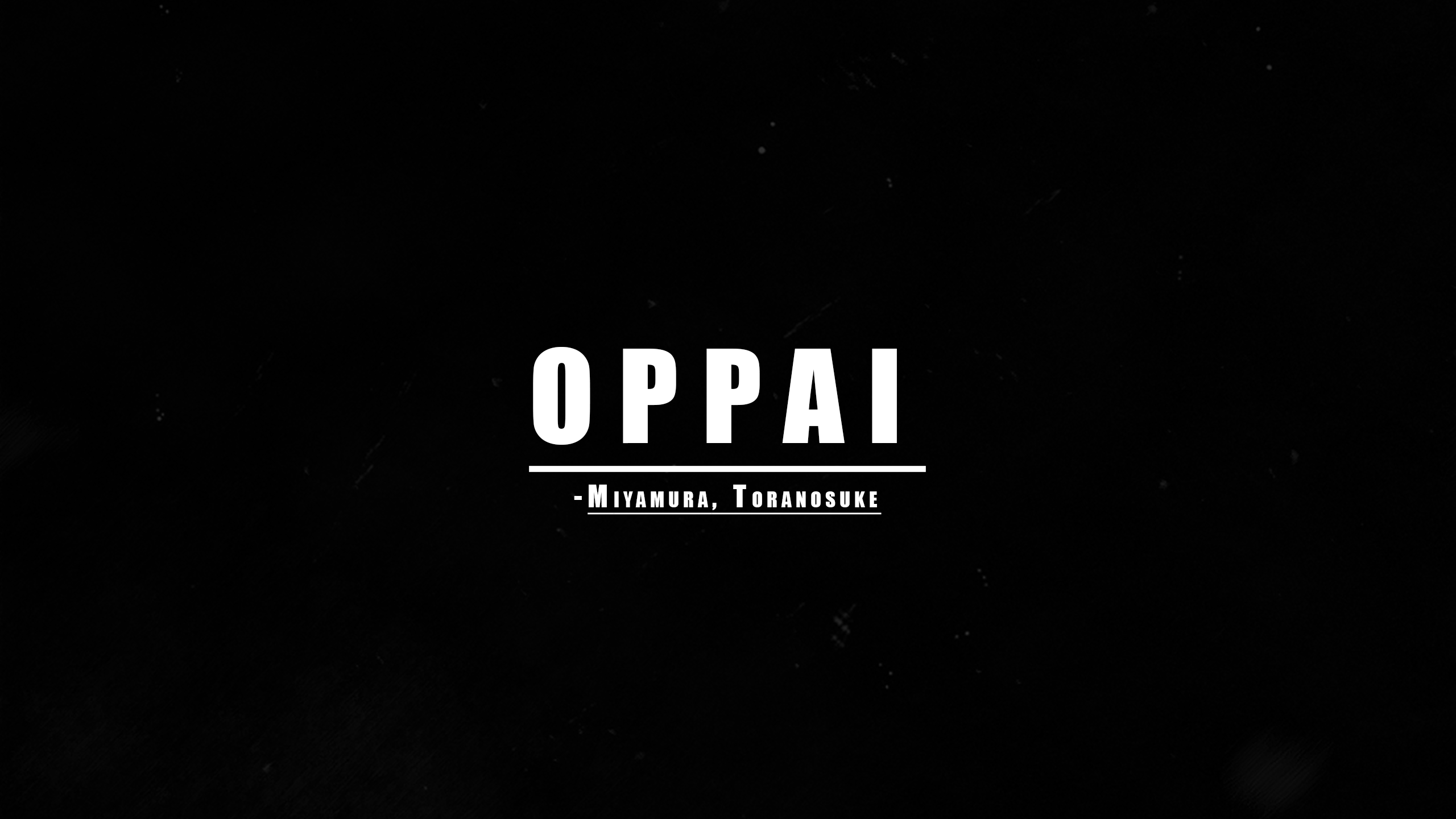 Oppai - Miyamura Toranosuke HD Wallpaper