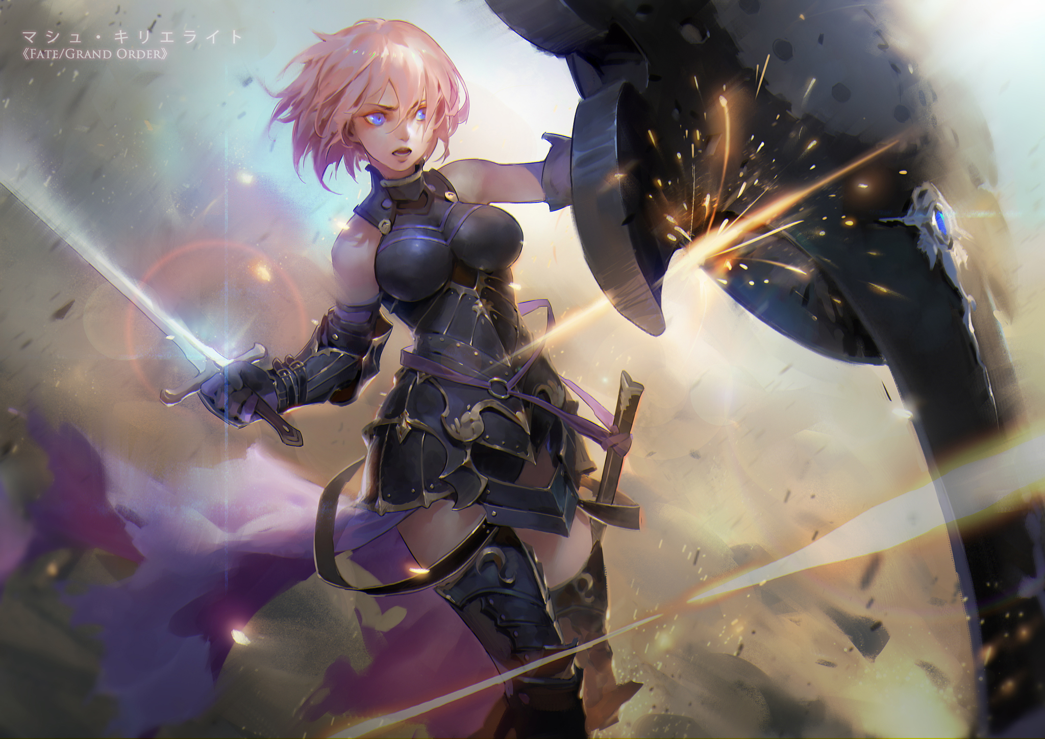 Mash Kyrielight from Fate/Grand Order HD Wallpaper