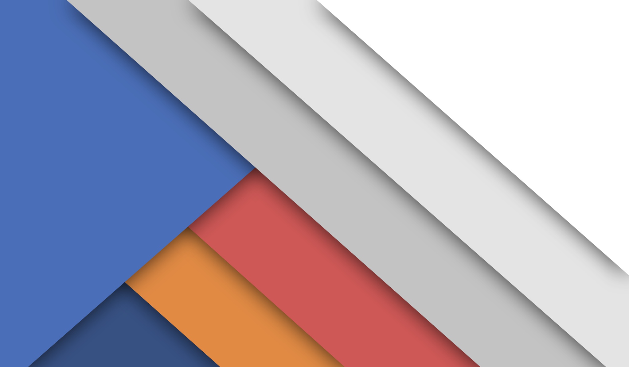 Abstract material style with overlapping colored lines HD Wallpaper