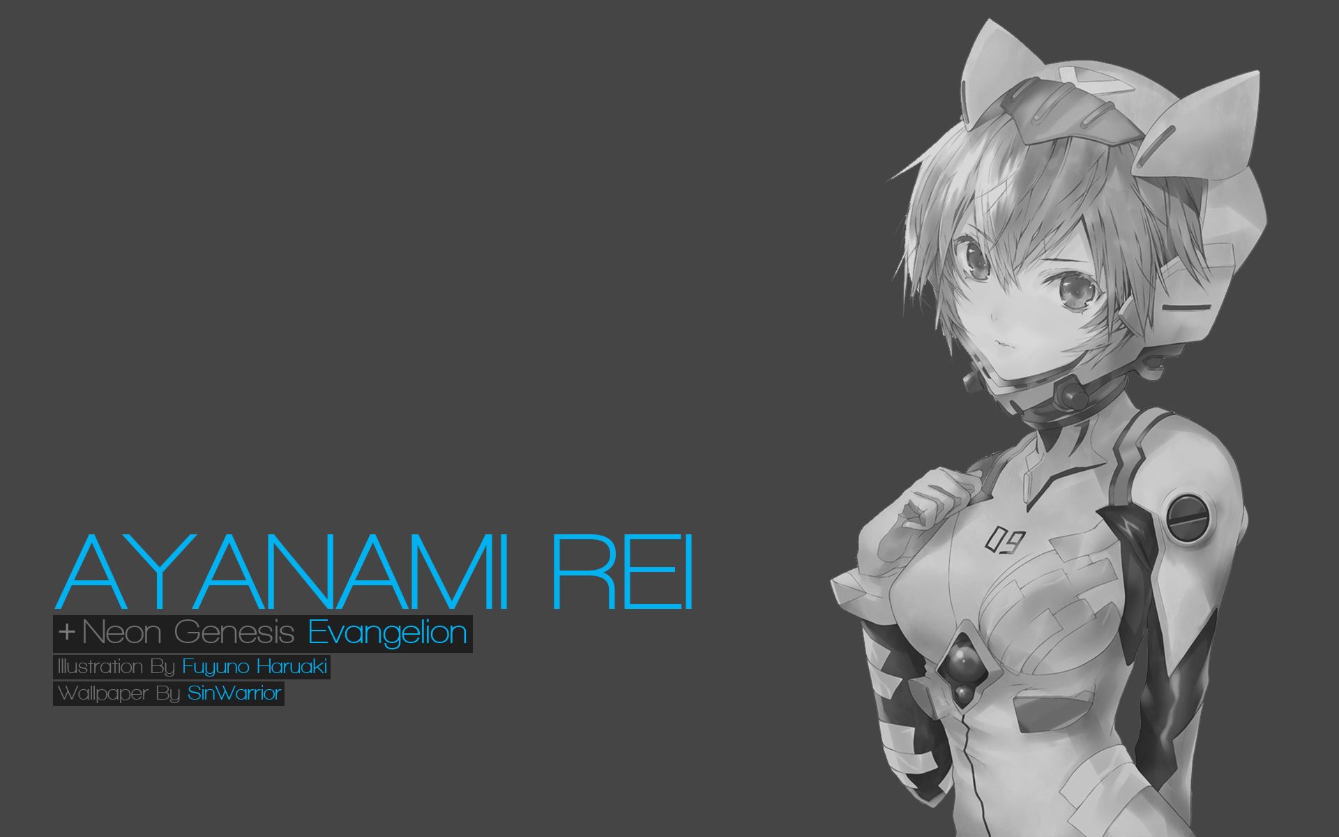 Ayanami Rei from Neon Genesis Evangelion HD Wallpaper