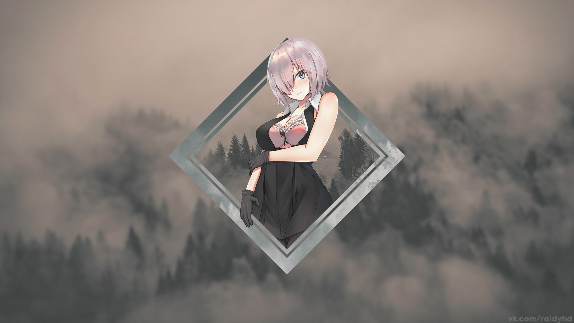 Shielder (Mash Kyrielight) from Fate/Grand Order HD Wallpaper