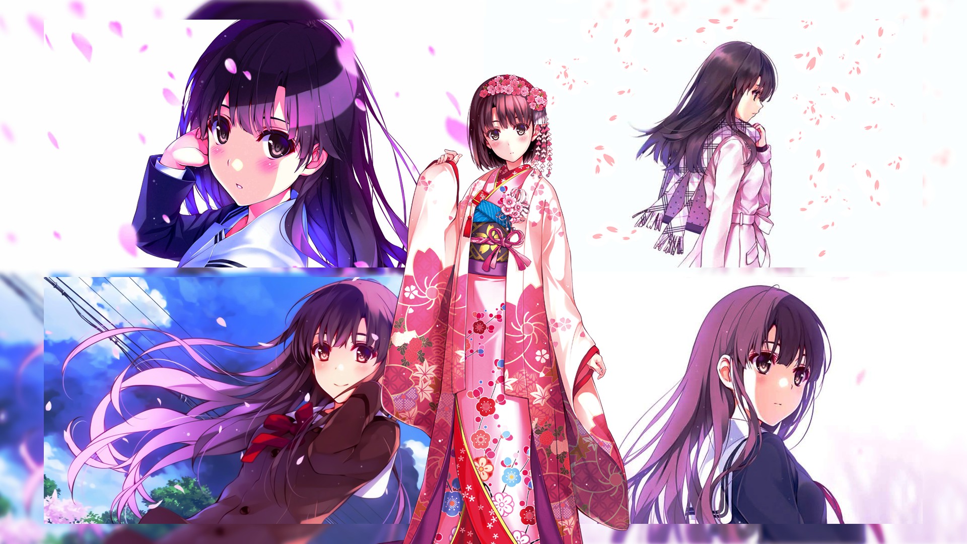 Megumi Katou from Saenai Heroine no Sodatekata HD Wallpaper