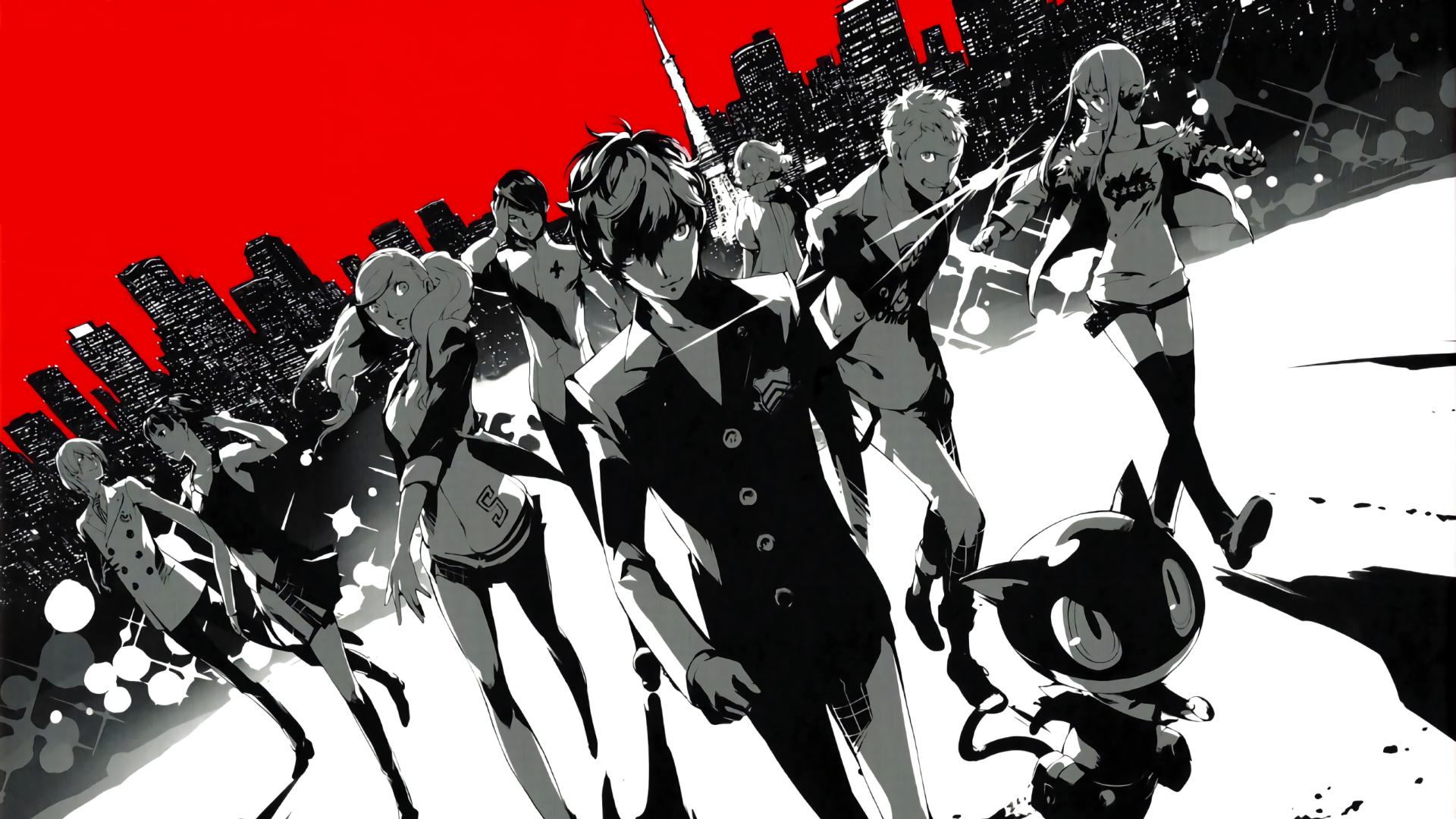 Phantom Thieves, Persona series, Persona 5, Protagonist (Persona 5) HD Wallpaper