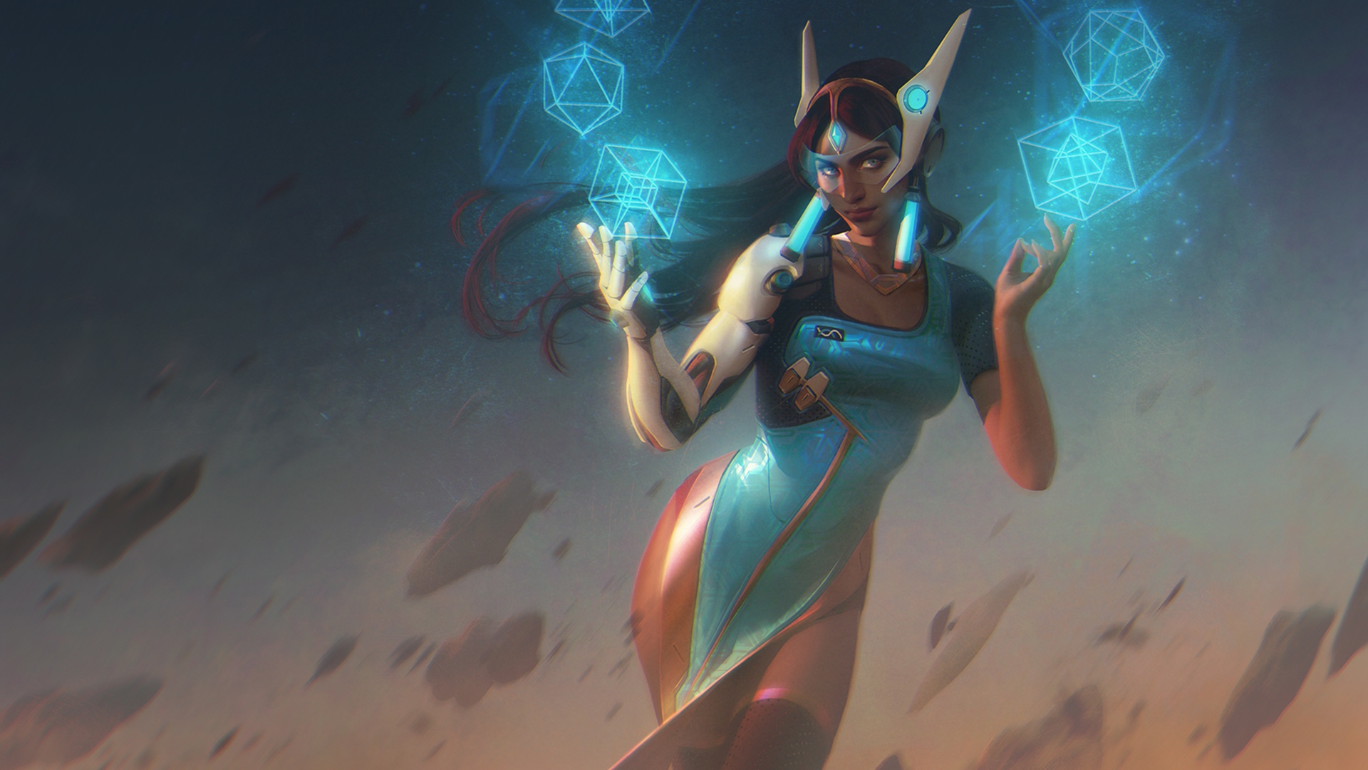 Symmetra from Overwatch HD Wallpaper