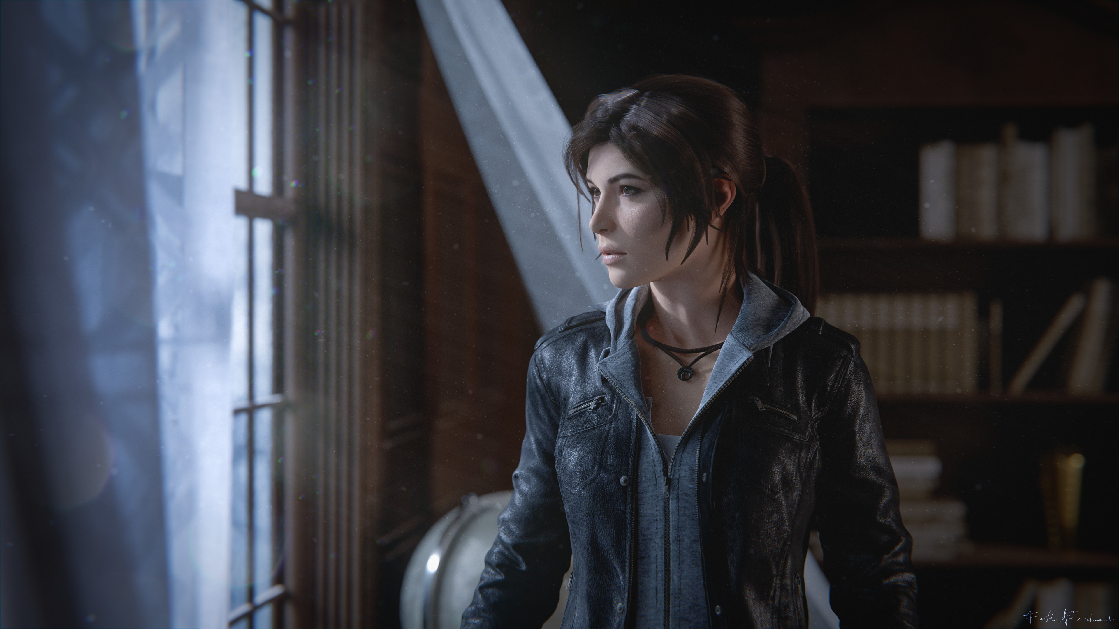 Lara Croft from Rise of the Tomb Raider HD Wallpaper
