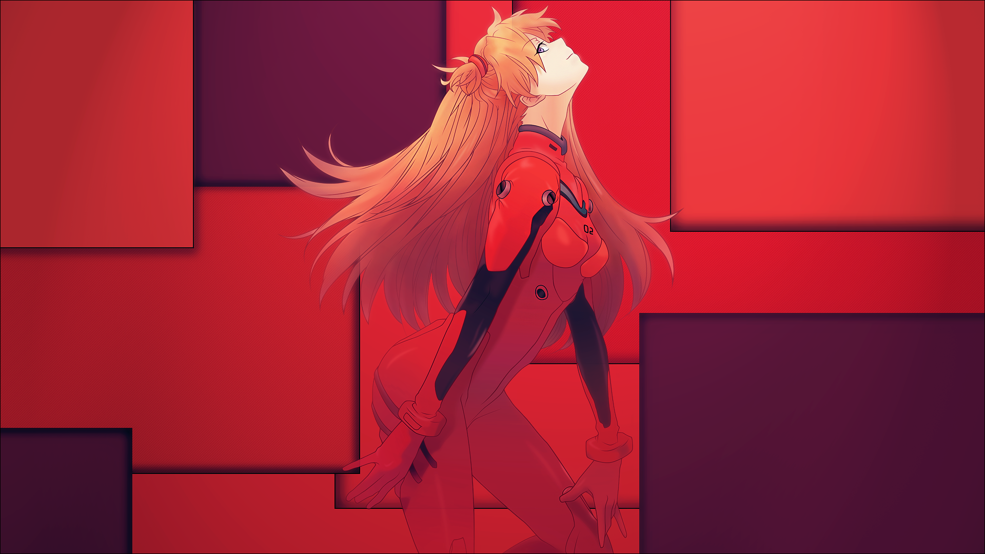 Asuka Langley Soryu from Neon Genesis Evangelion HD Wallpaper