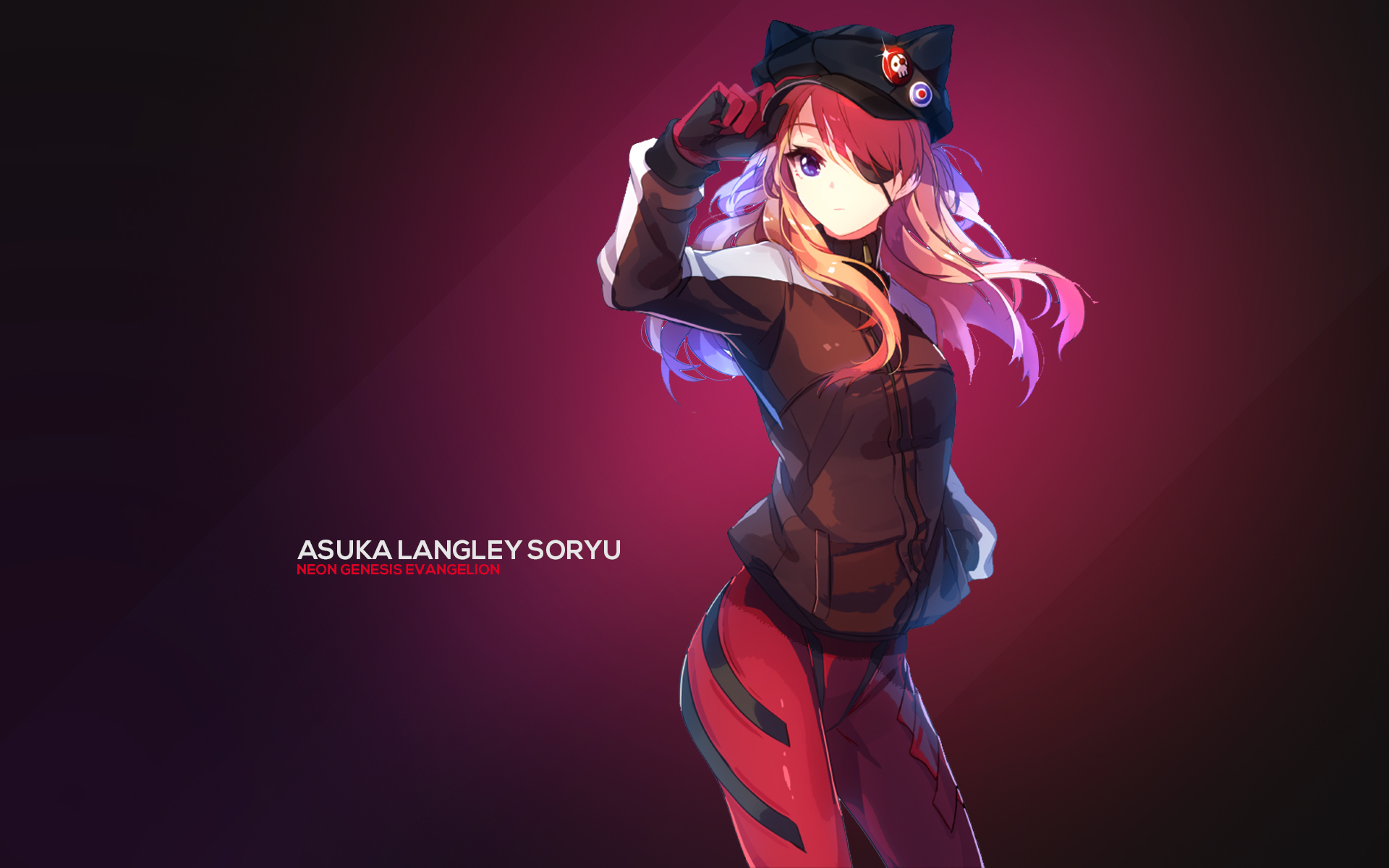 Asuka Langley Soryu from Neon Genesis Evangelion HD Wallpaper