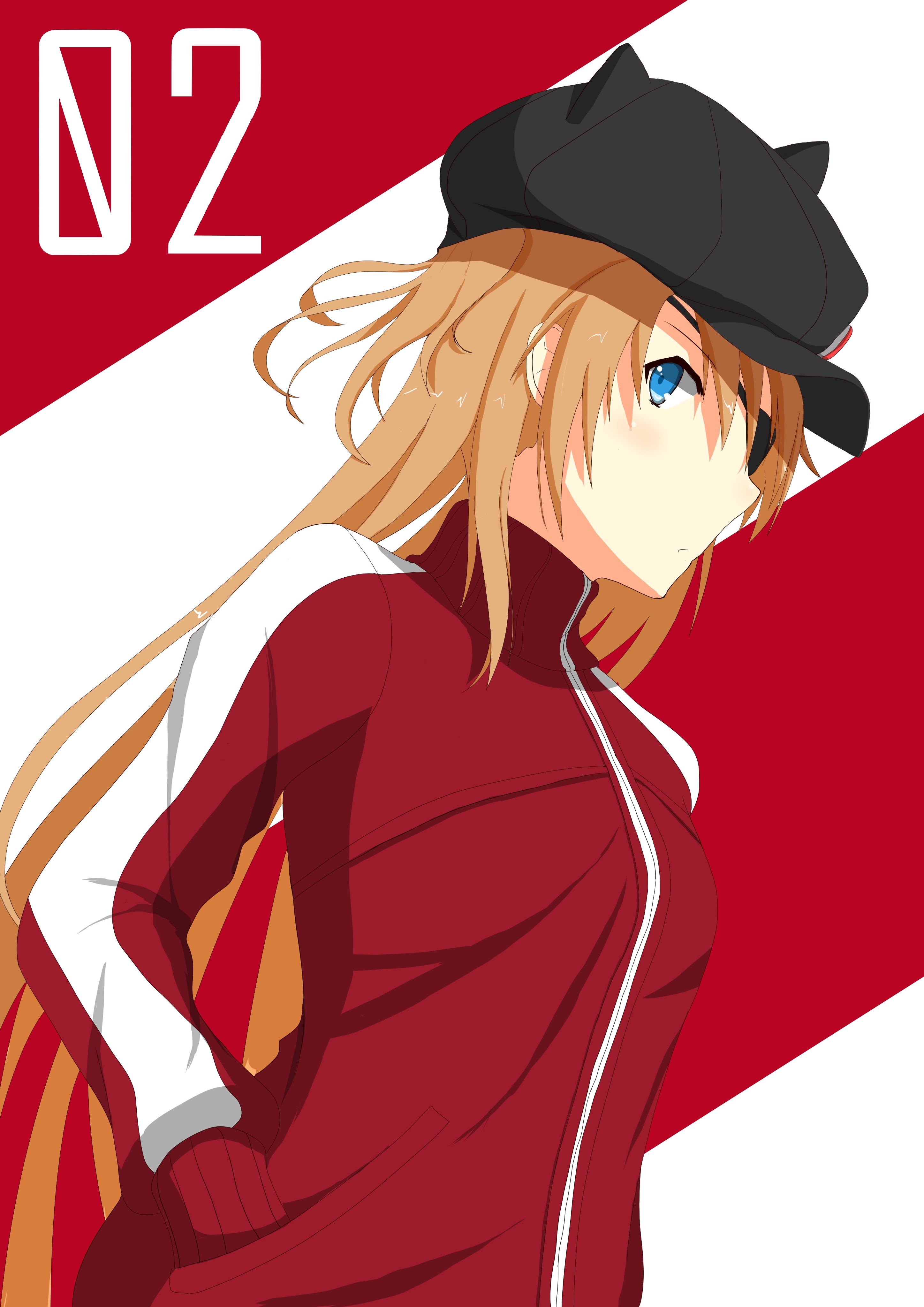 Asuka Langley Soryu from Neon Genesis Evangelion HD Wallpaper