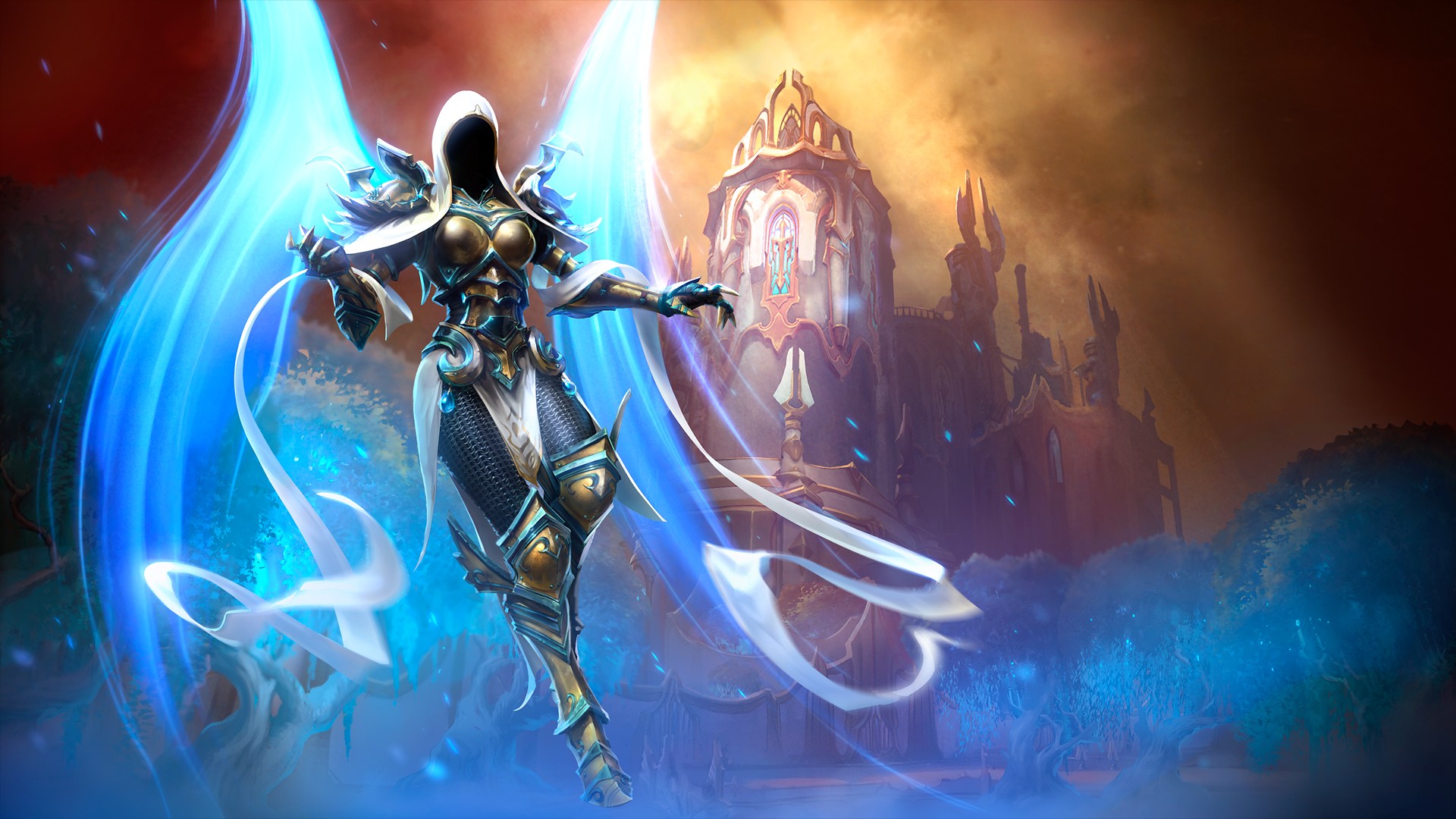 Auriel from Heroes of the Storm HD Wallpaper