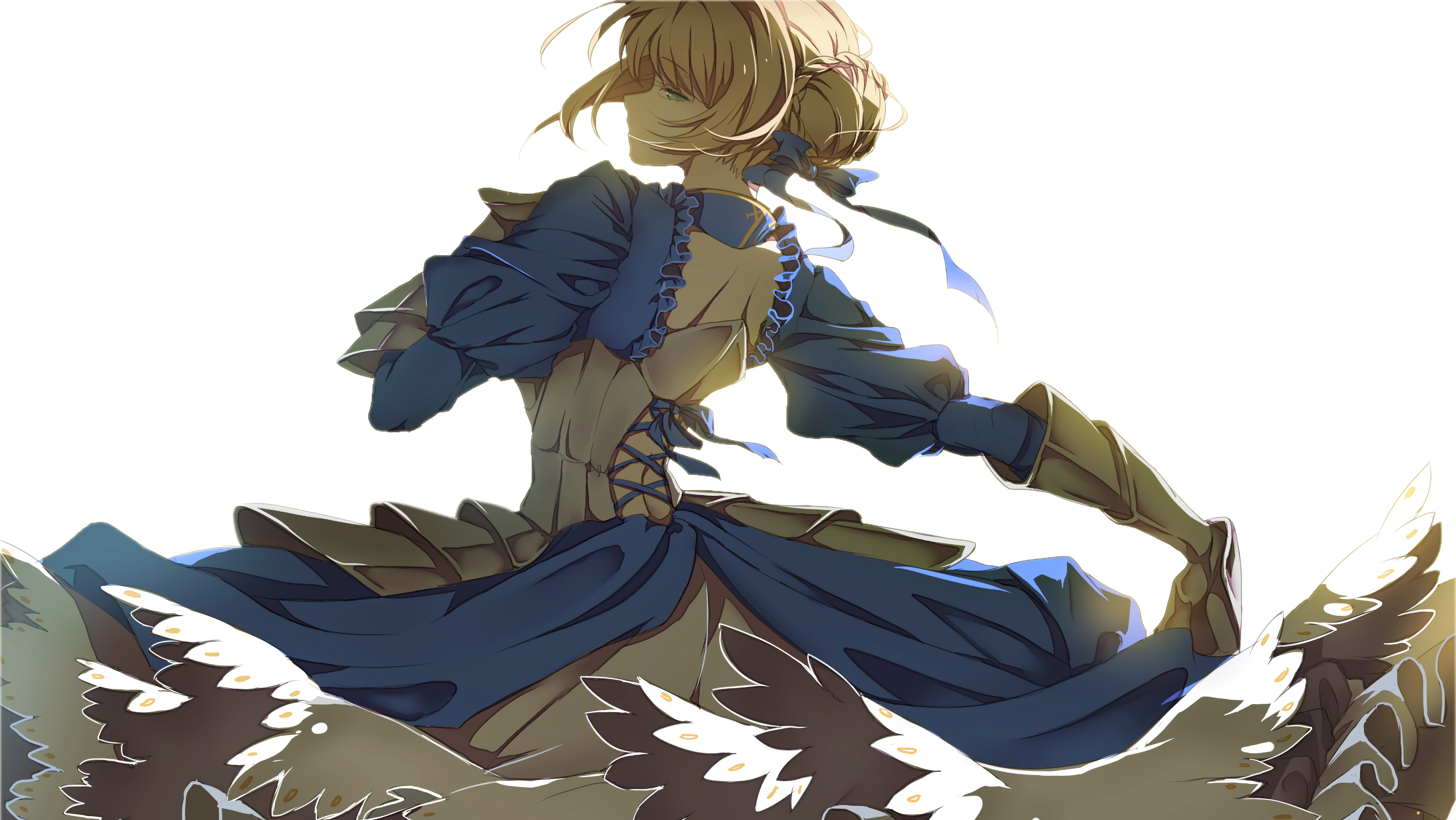 Saber from Fate Series HD Wallpaper