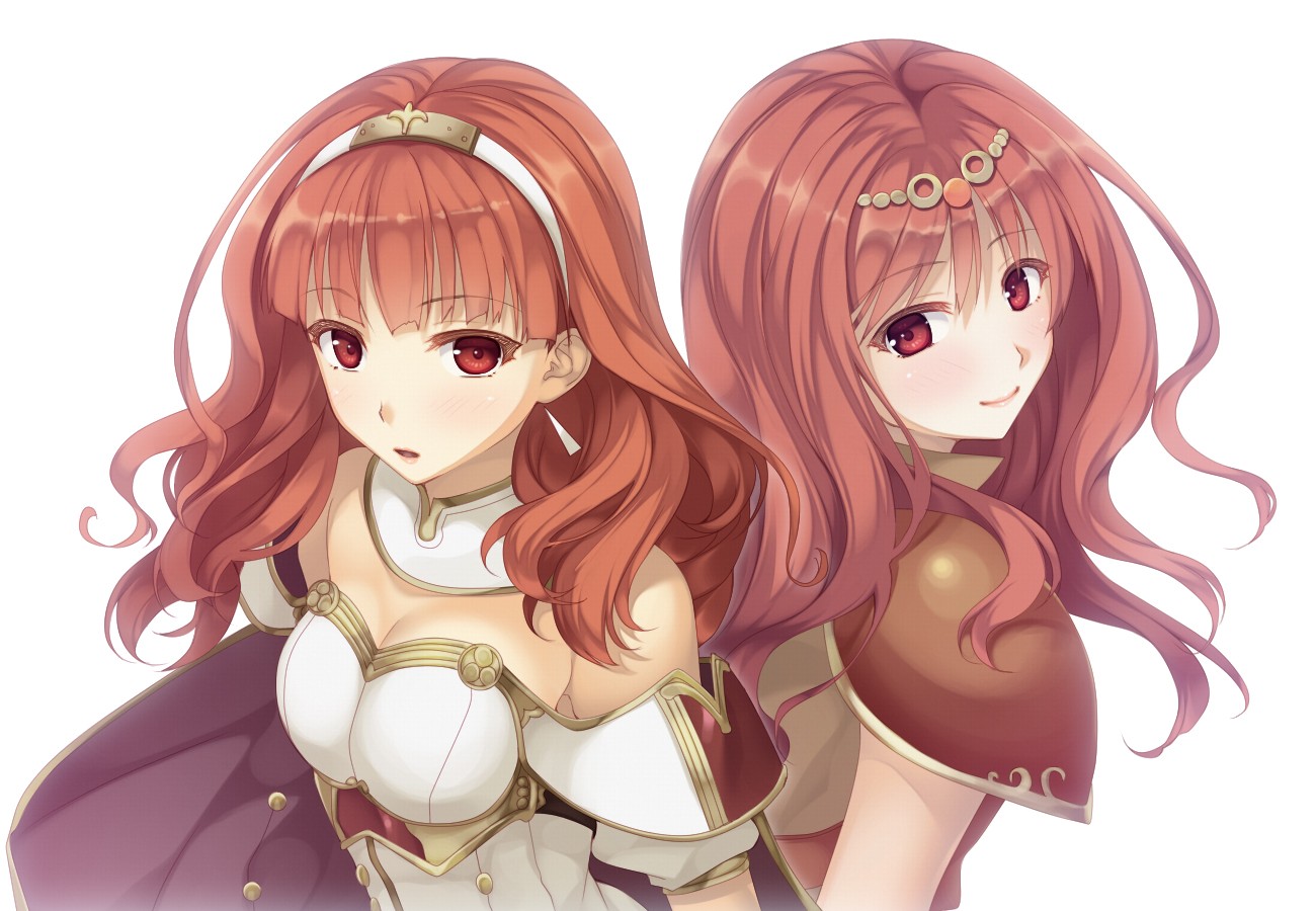 Celica and Mae from Fire Emblem HD Wallpaper