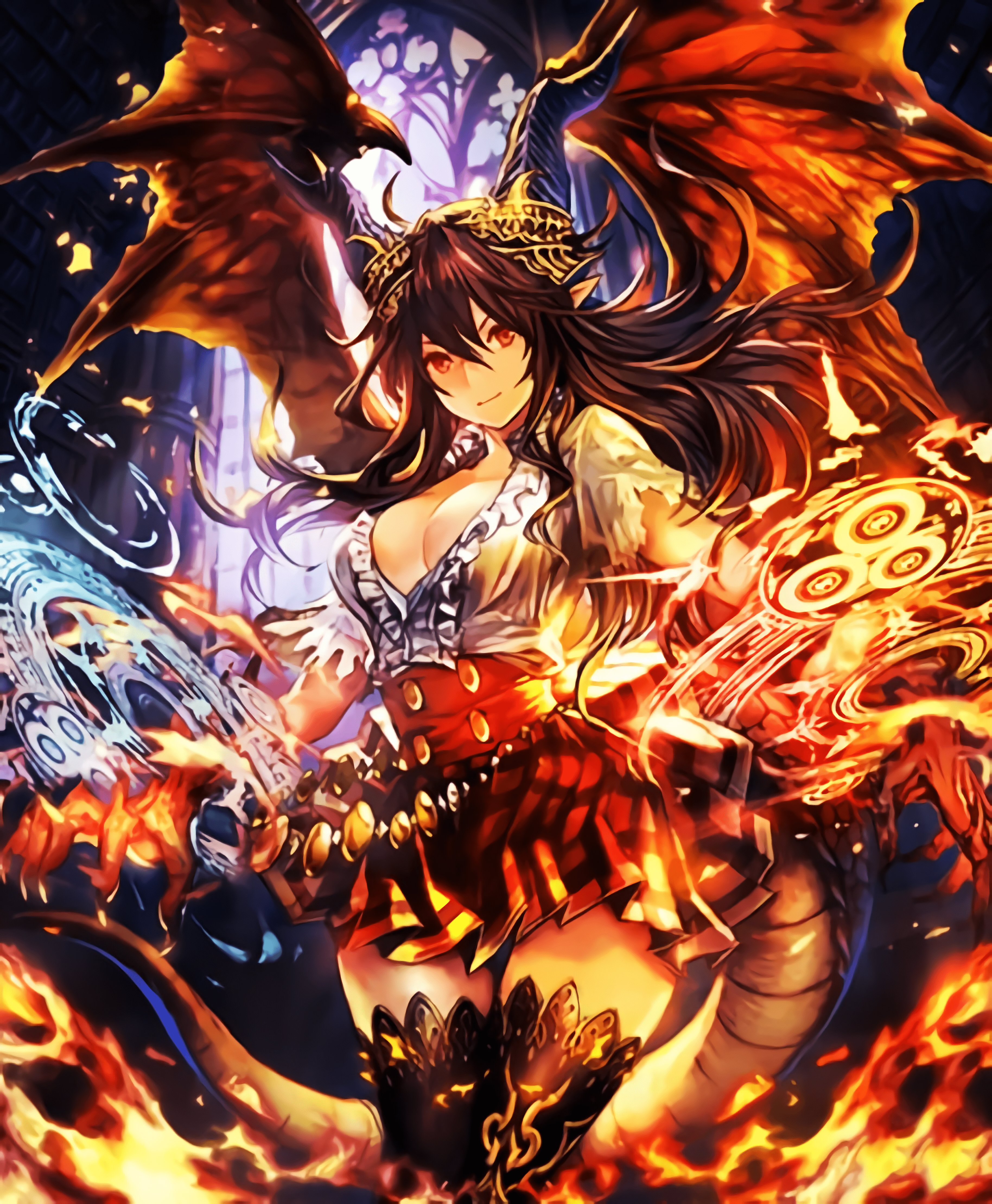 Grea the Dragonborn from Shingeki no Bahamut HD Wallpaper