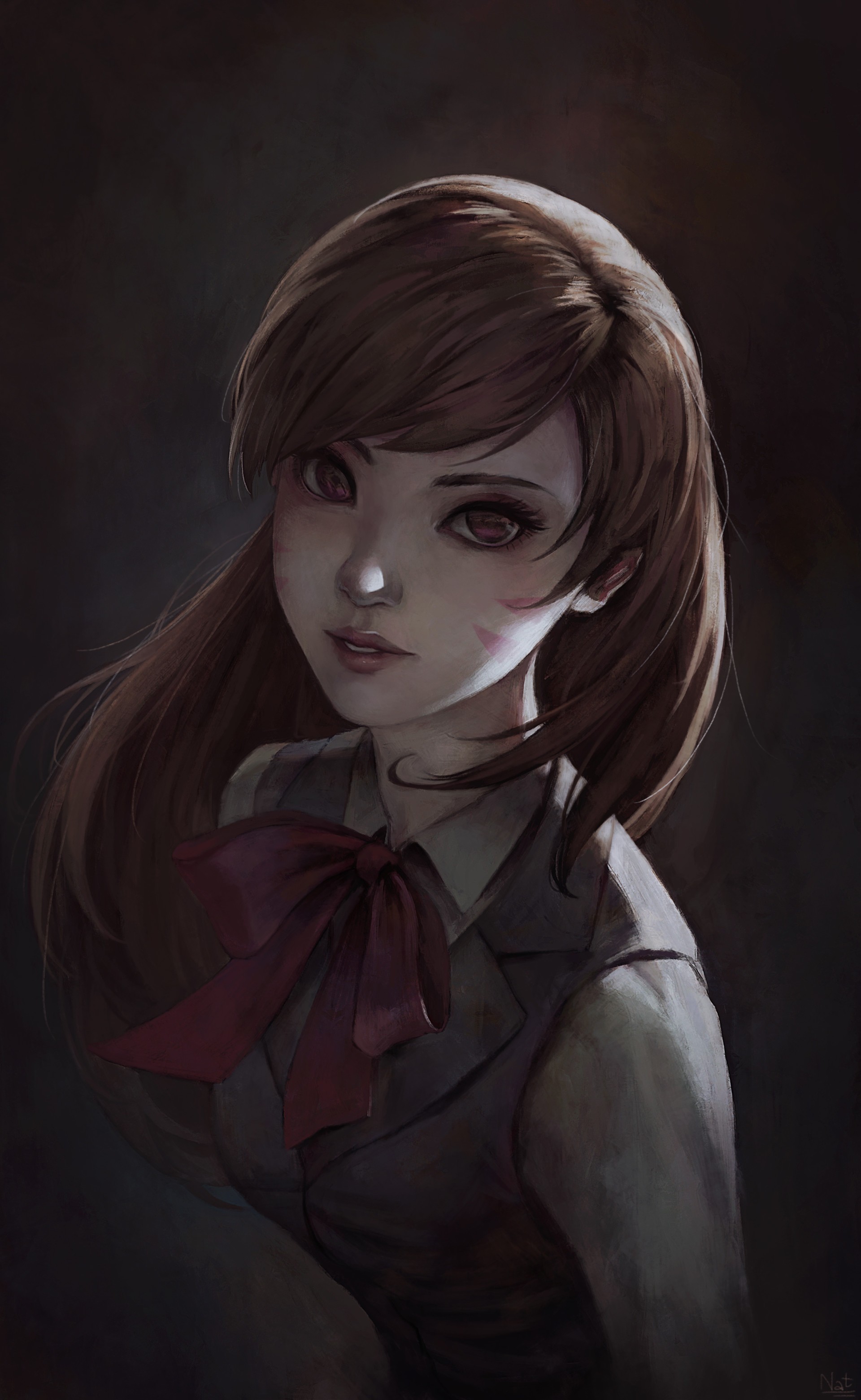 D.Va from Overwatch HD Wallpaper