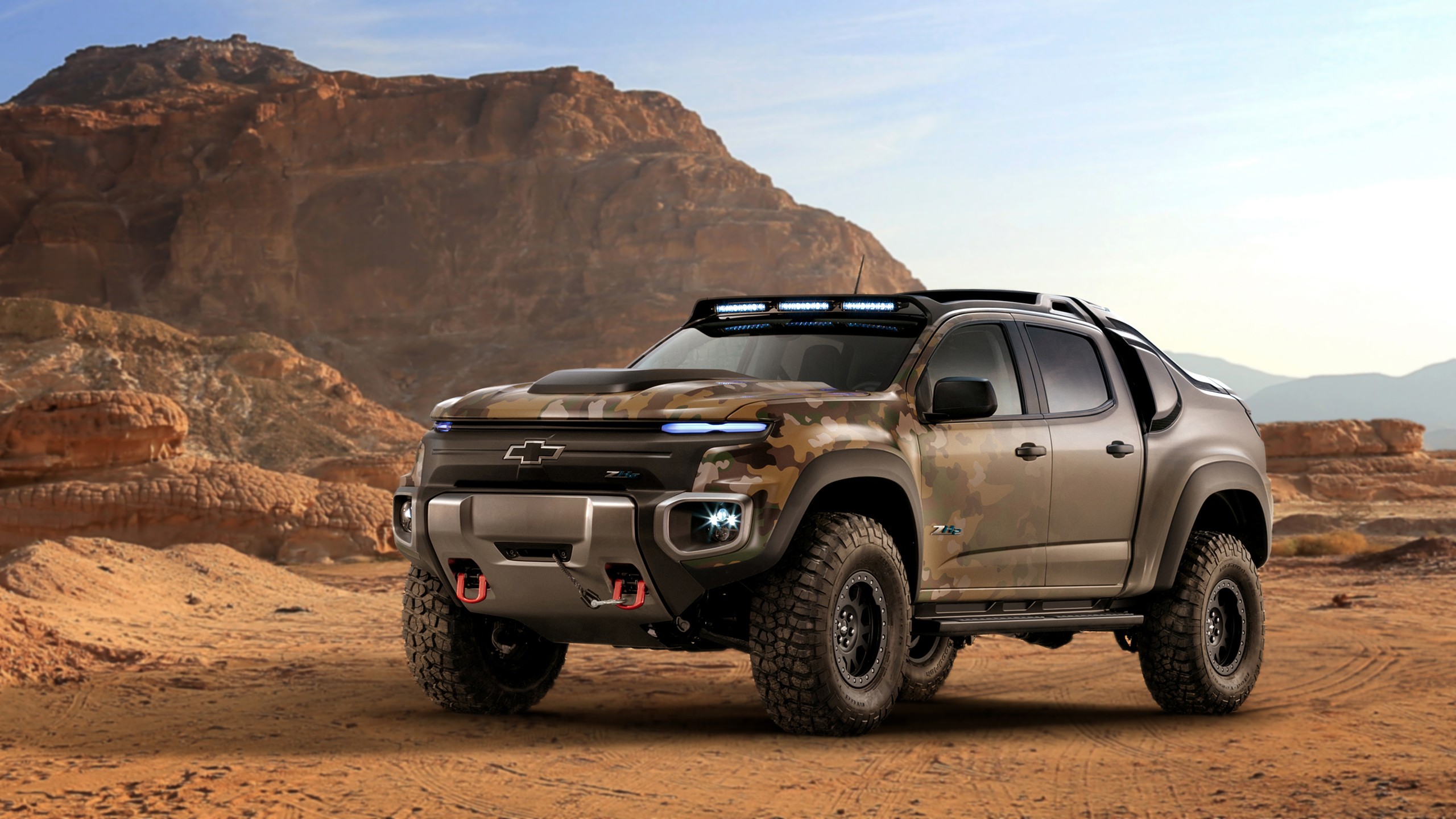 Chevrolet Colorado ZR2 Desert Off-Road Truck HD Wallpaper