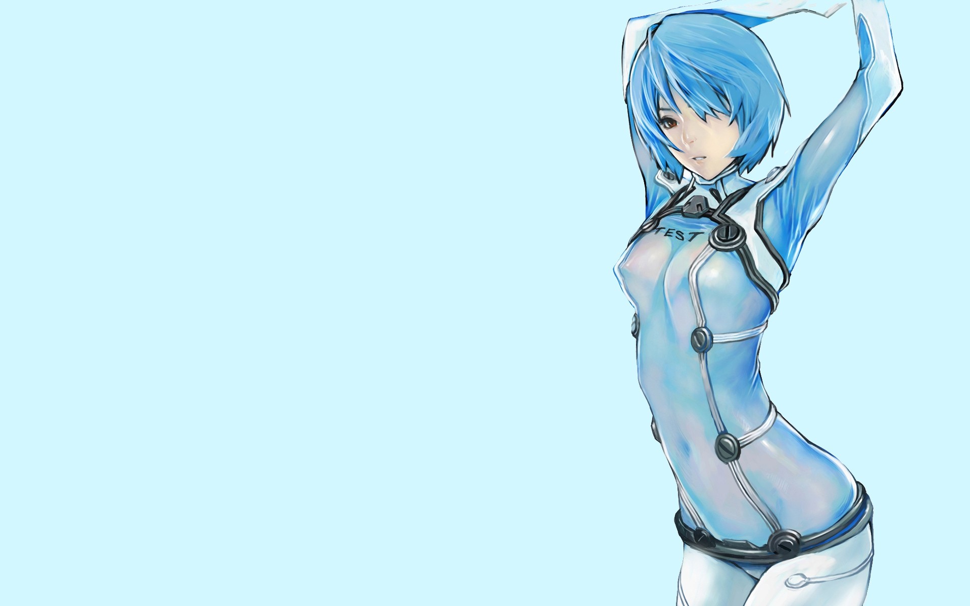 Rei Ayanami from Neon Genesis Evangelion HD Wallpaper