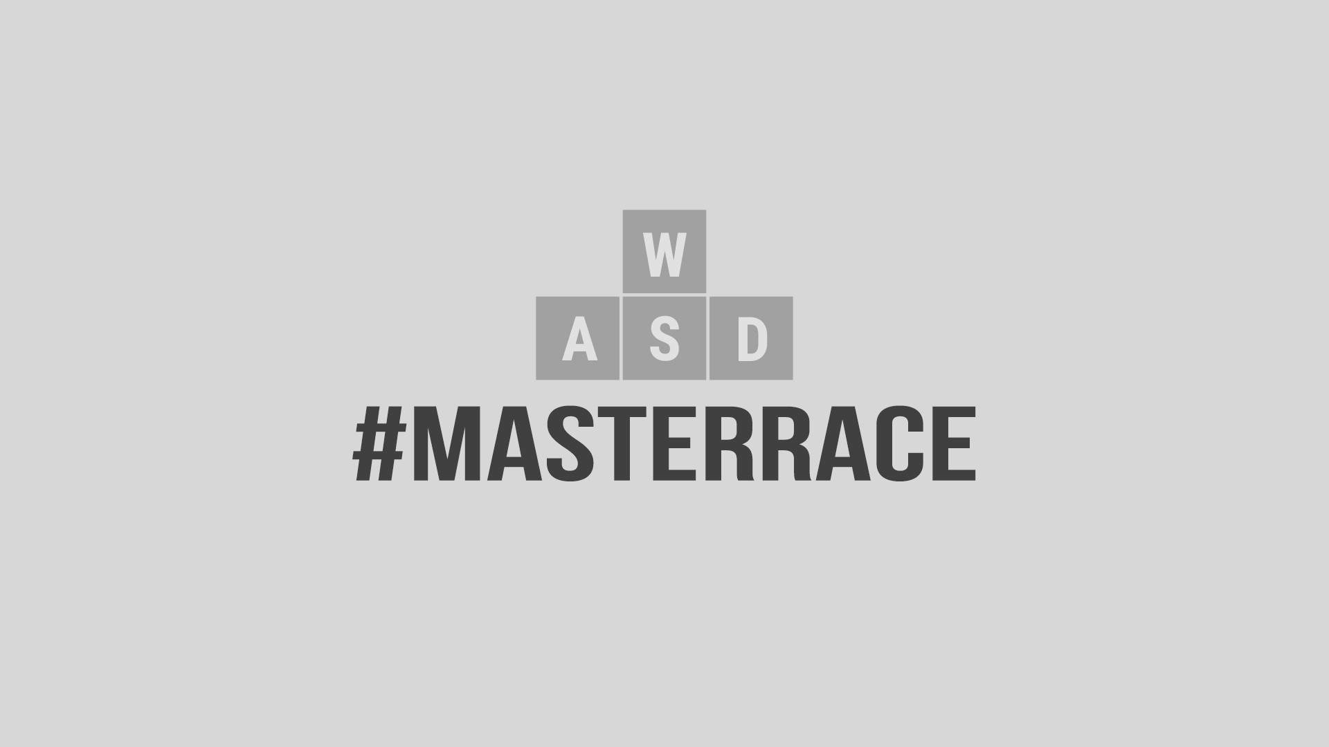 WASD keys and #MASTERRASE text HD Wallpaper