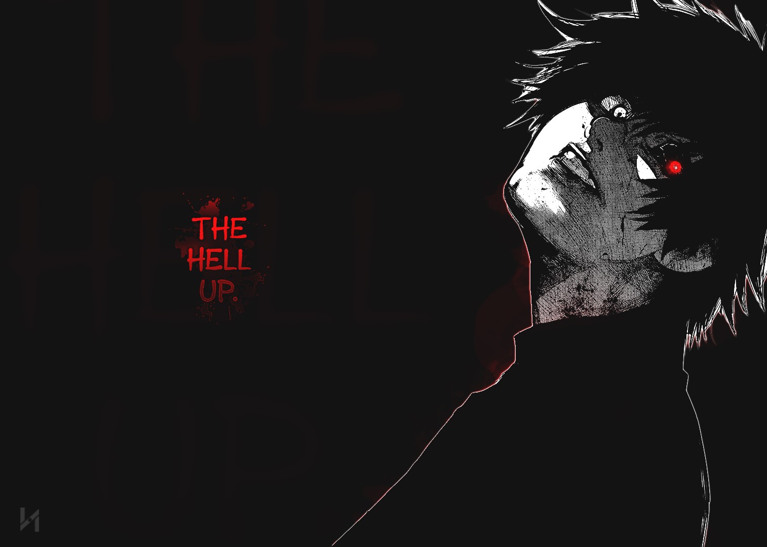 Kaneki Ken from Tokyo Ghoul with red eyes HD Wallpaper