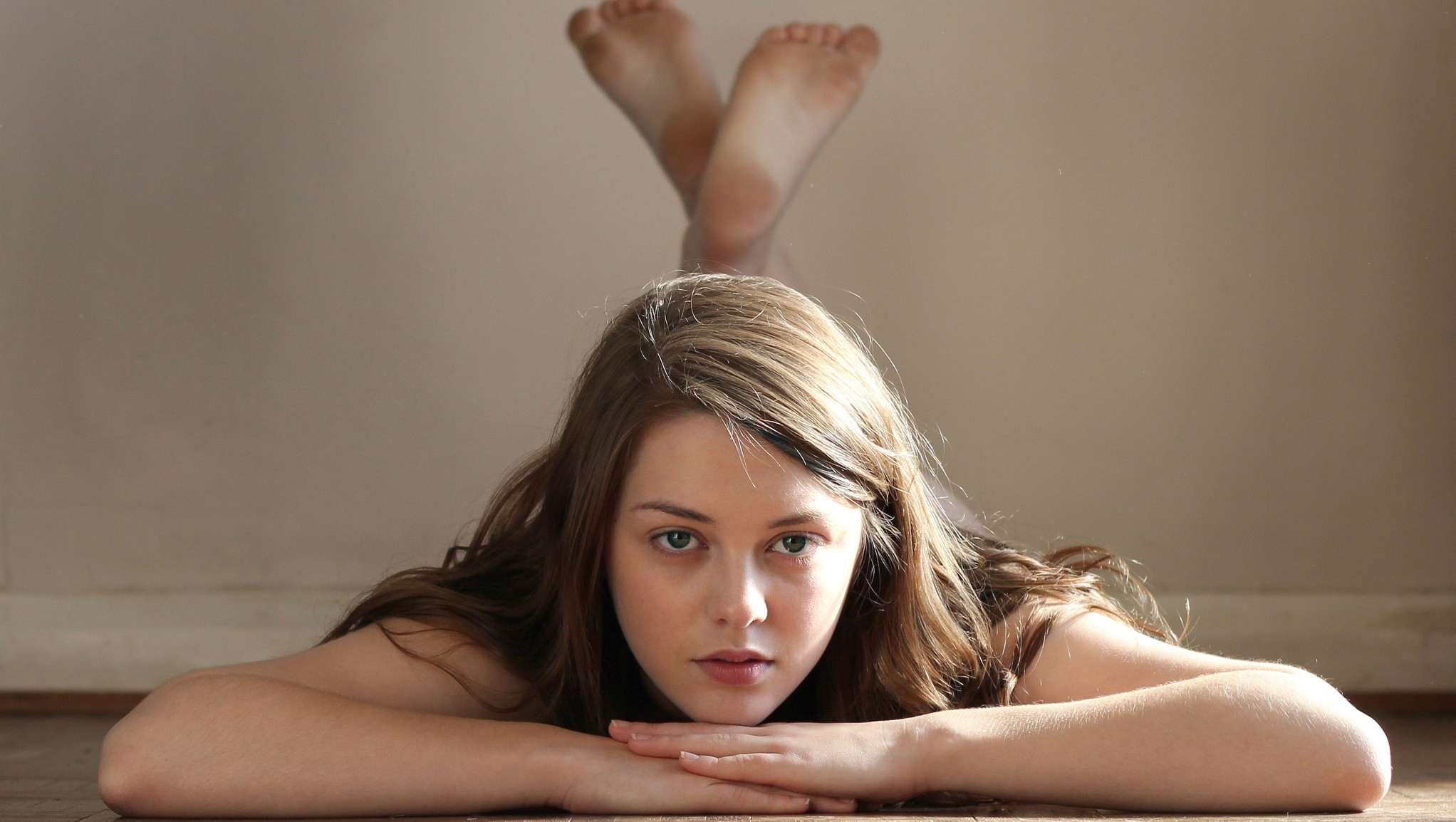Imogen Dyer, women, brunette HD Wallpaper
