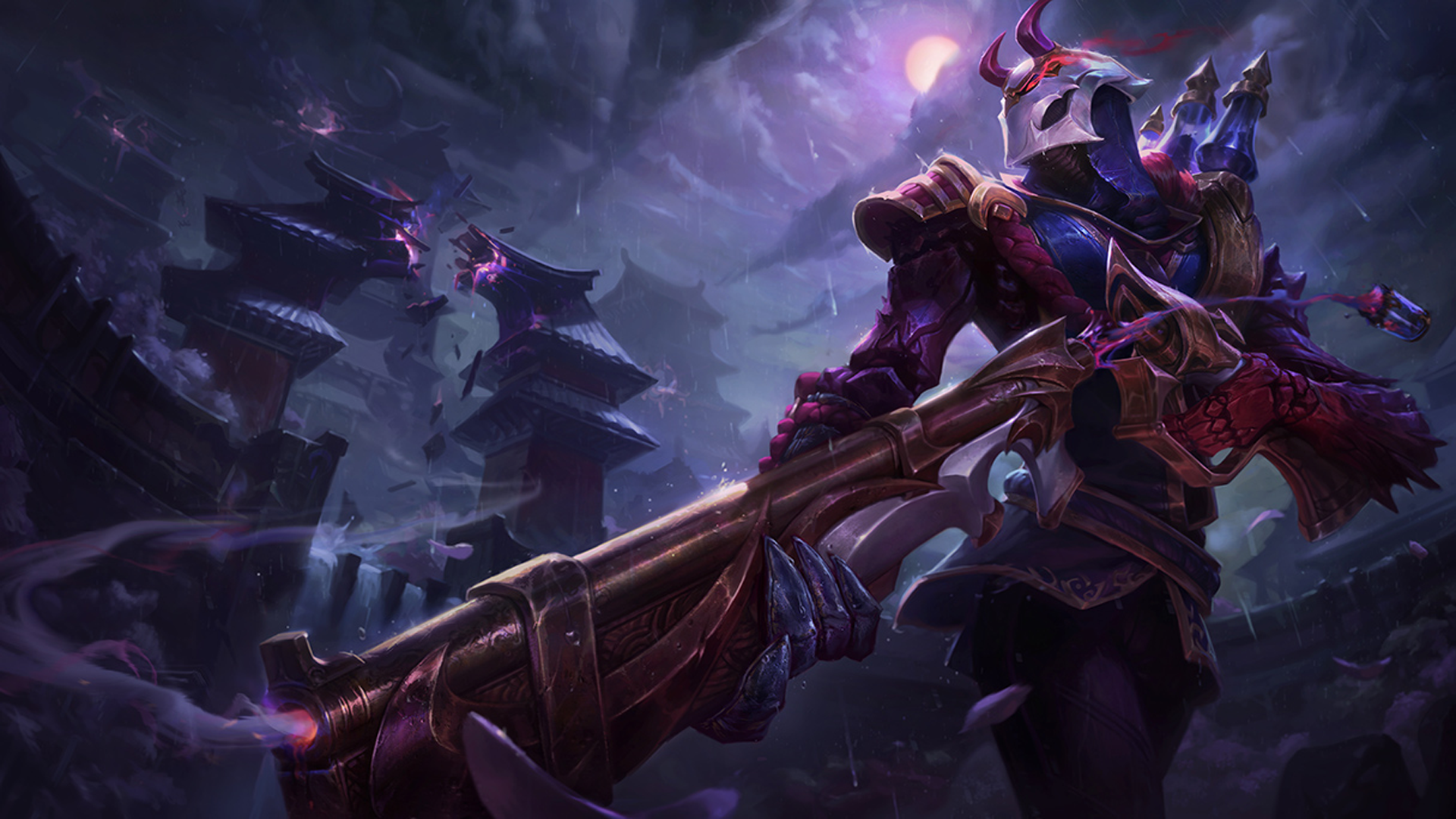 Jhin from League of Legends on Summoner's Rift HD Wallpaper