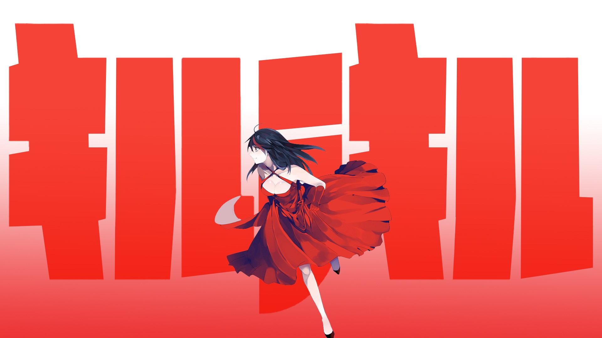 Ryuko Matoi from Kill la Kill HD Wallpaper
