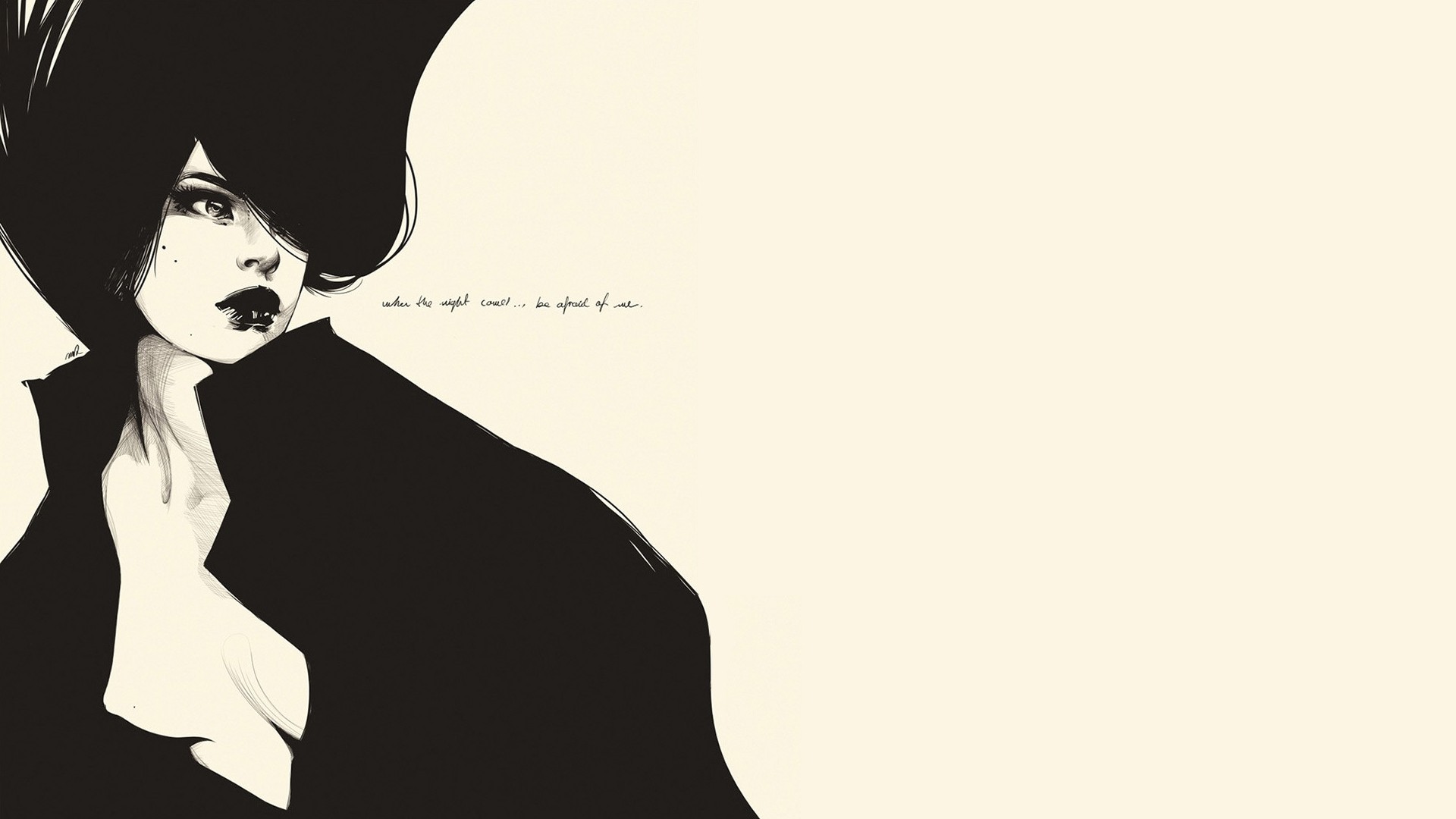 Artwork of a woman by Manuel Rebollo HD Wallpaper
