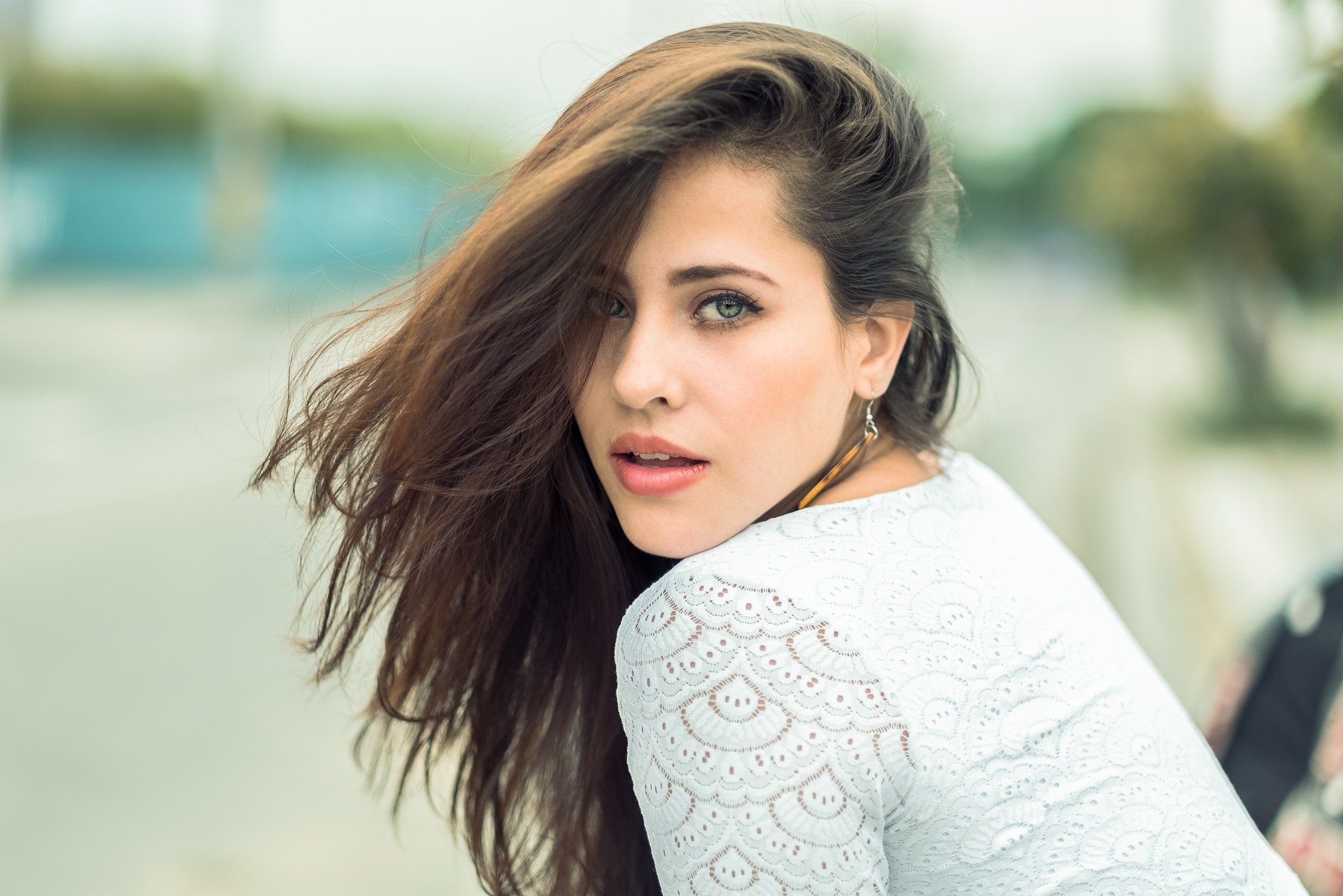 Portrait of a woman by Esteban Montoya HD Wallpaper
