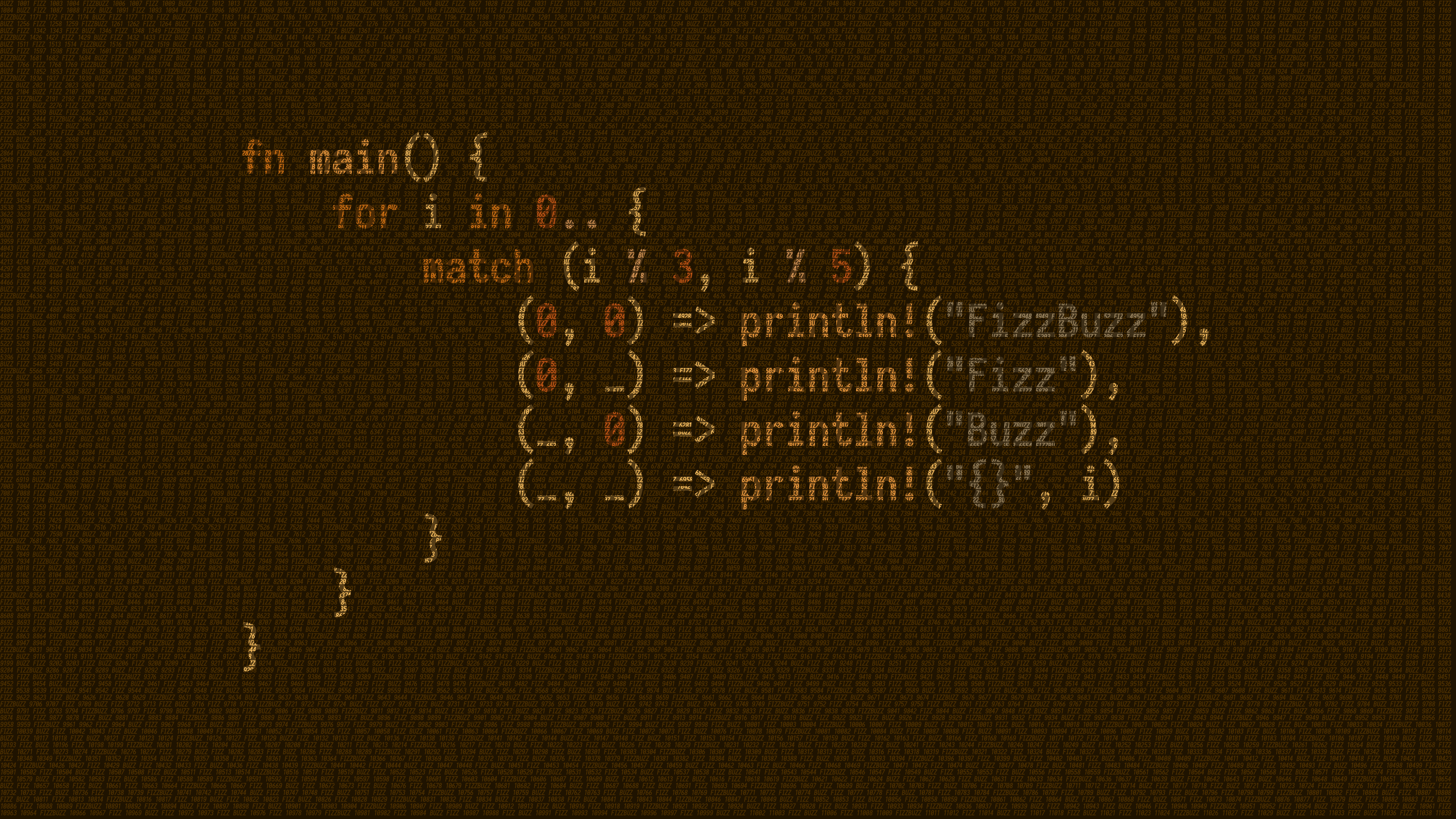 Rust code for FizzBuzz HD Wallpaper