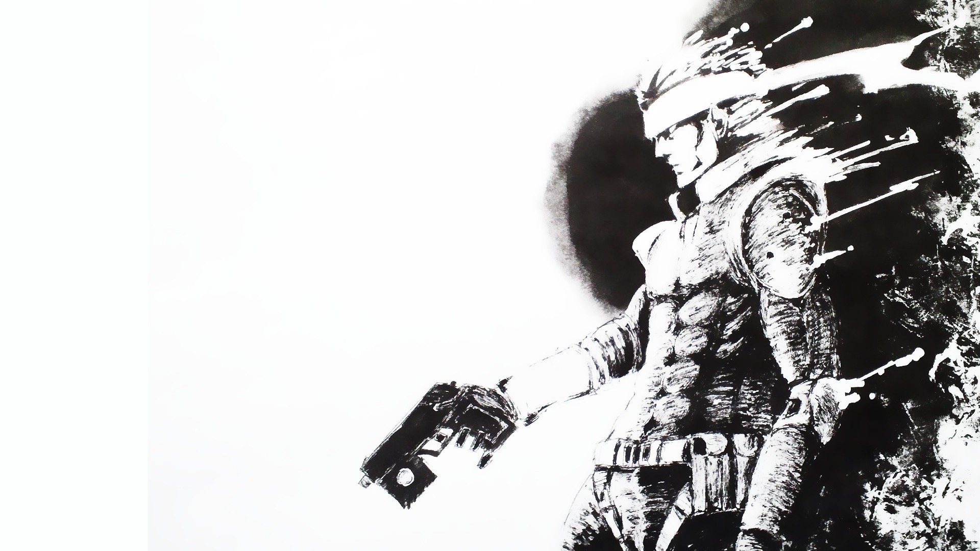 Solid Snake from Metal Gear Solid HD Wallpaper