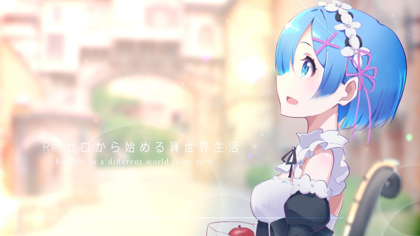 Rem from Re: Zero Kara Hajimeru Isekai Seikatsu HD Wallpaper