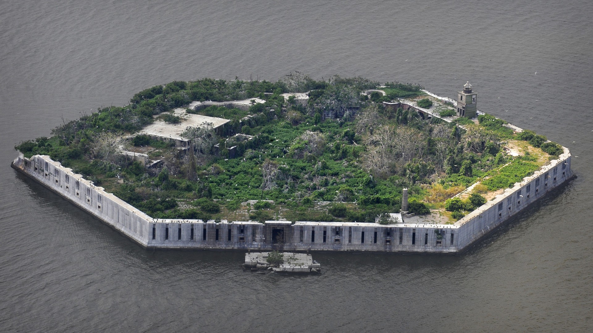 Fort Carroll, Baltimore, USA, aerial view HD Wallpaper