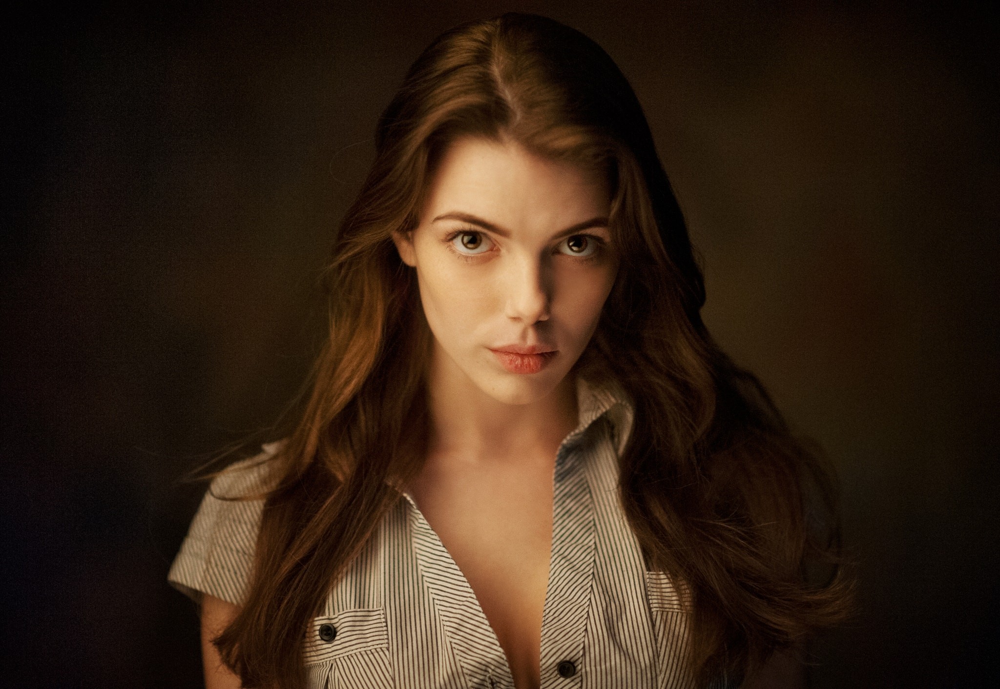 Valeria Metelina portrait by Maxim Maximov HD Wallpaper