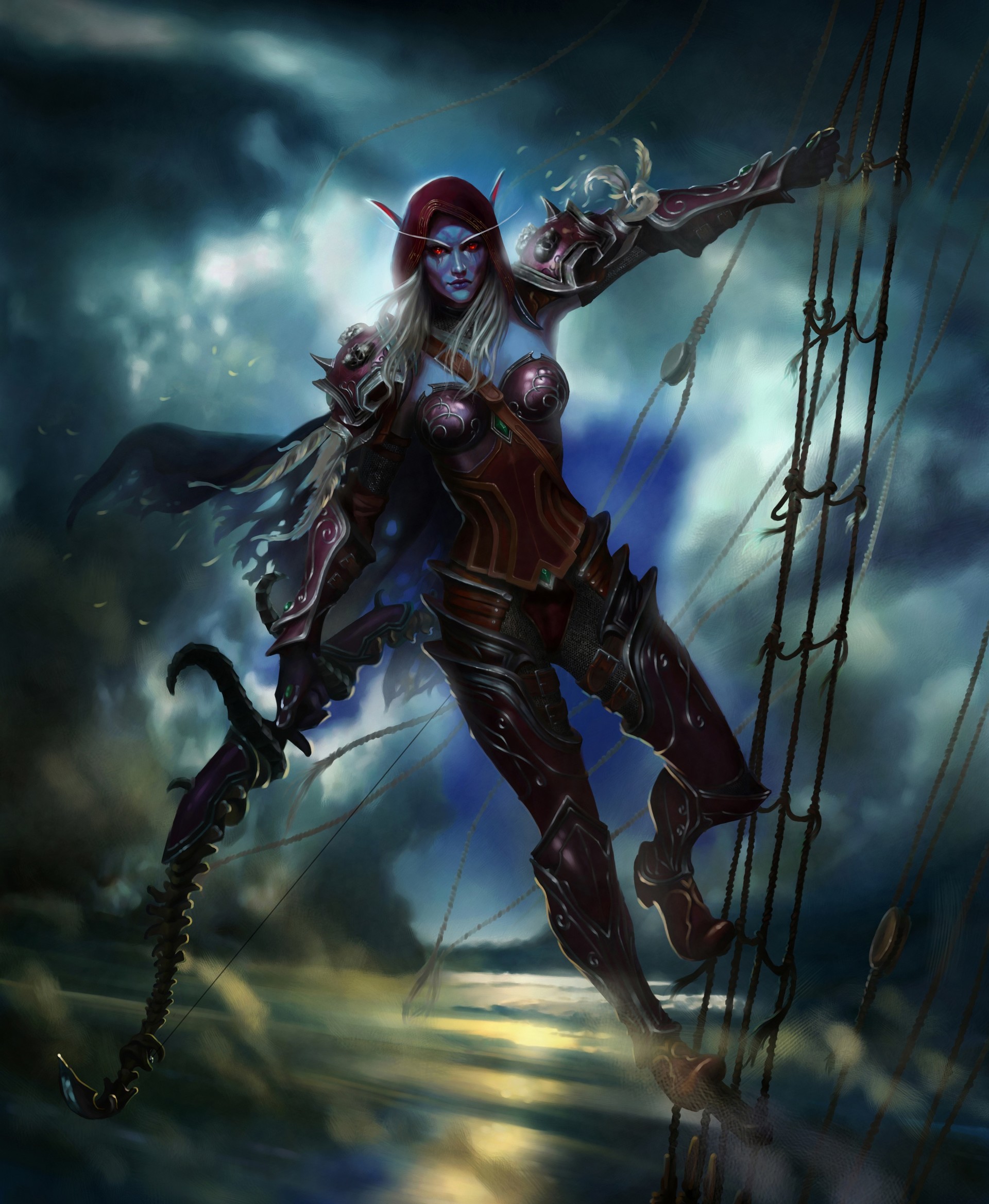 Sylvanas Windrunner from World of Warcraft HD Wallpaper